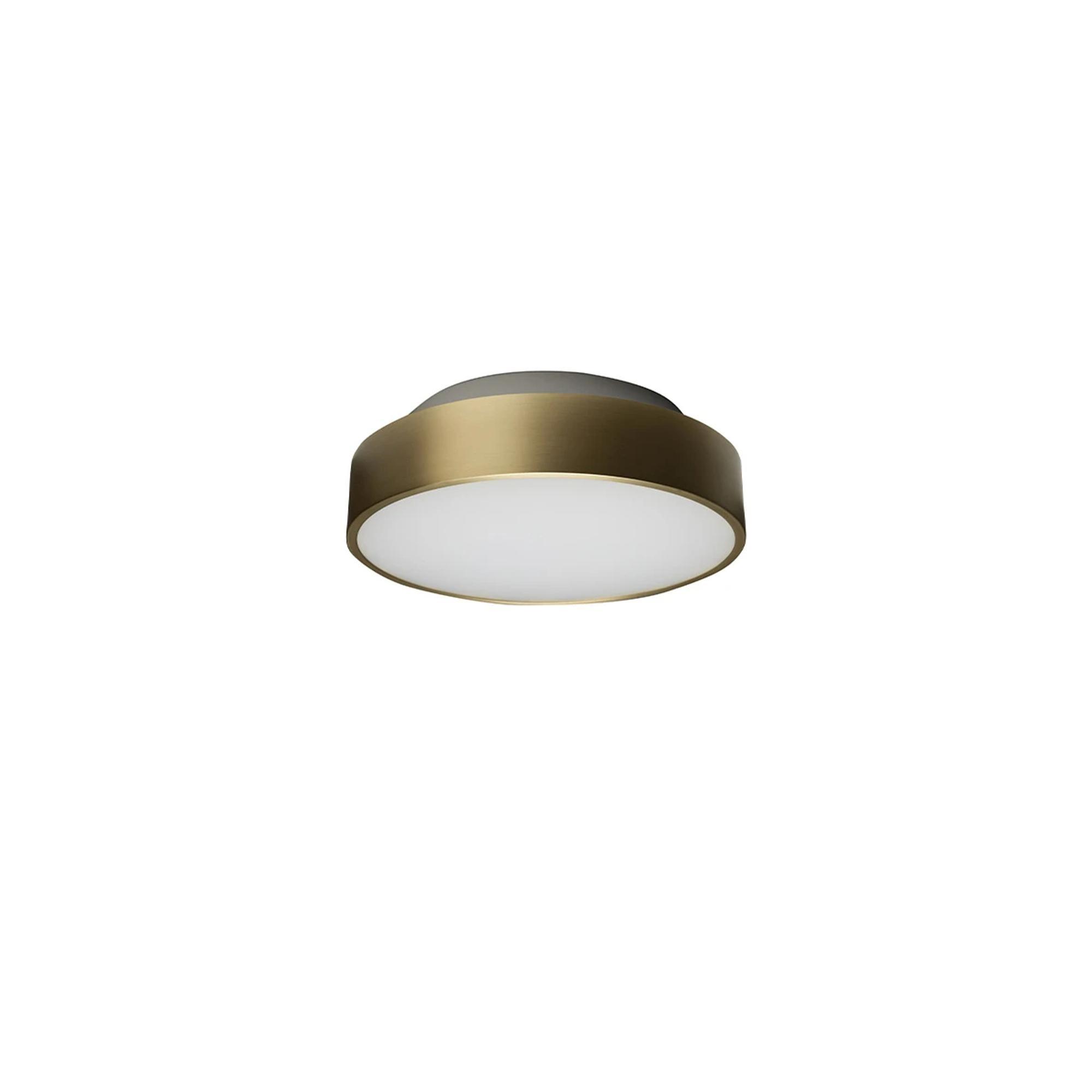 Plafoniera Antidark Luna C260 LED 2700K Ottone