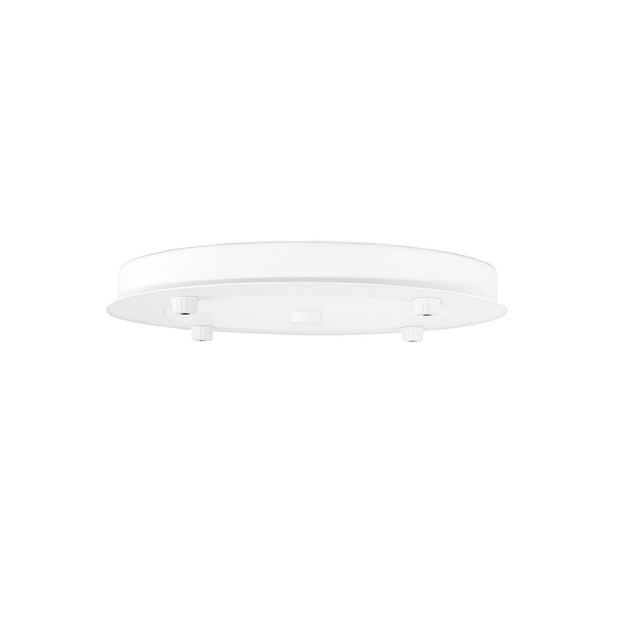 Normann Copenhagen Amp Rosetón Para 4 Lámparas Blanco