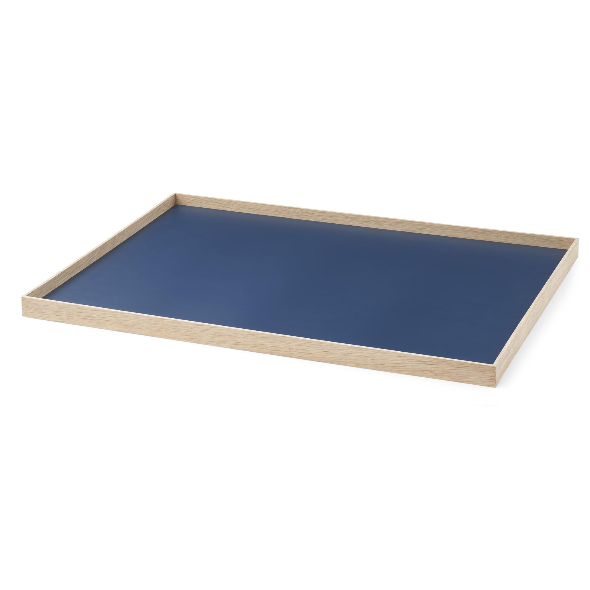 Gejst Frame Tray Large Oak/blue