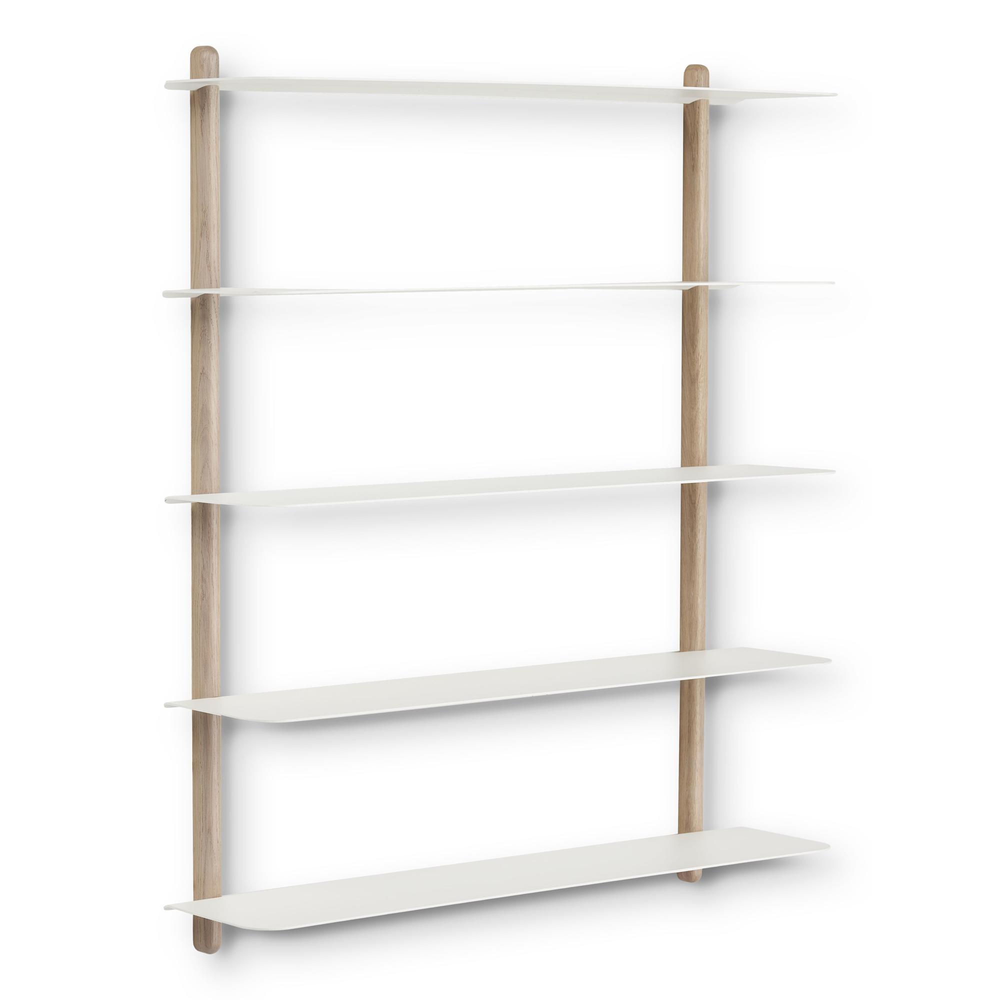 Gejst Nivo Shelf E Light Oak/White