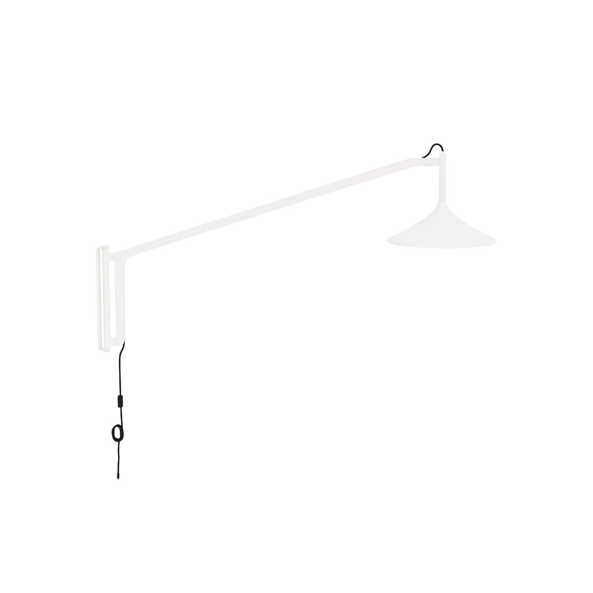 Applique FDB Furniture U17 Hasle, colore bianco ostrica.