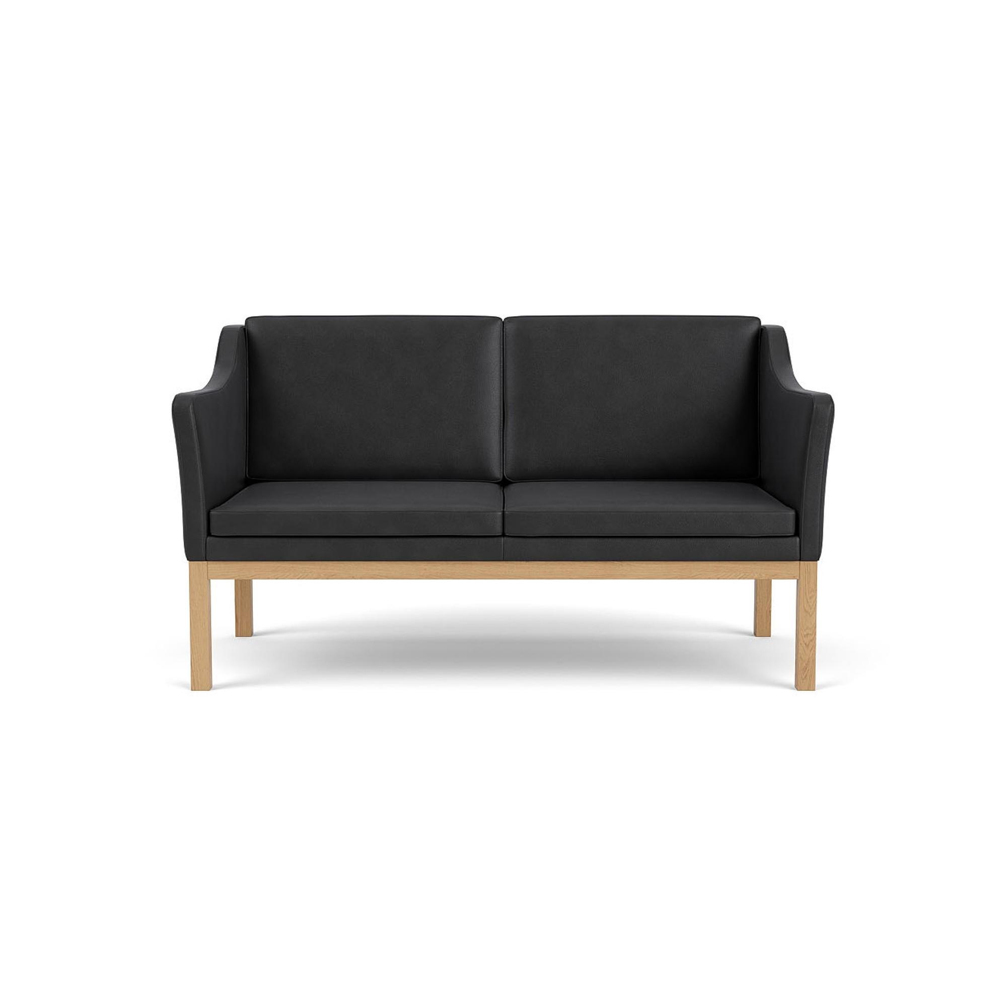 Sofa 2-osobowa FDB Furniture L45, Czarny