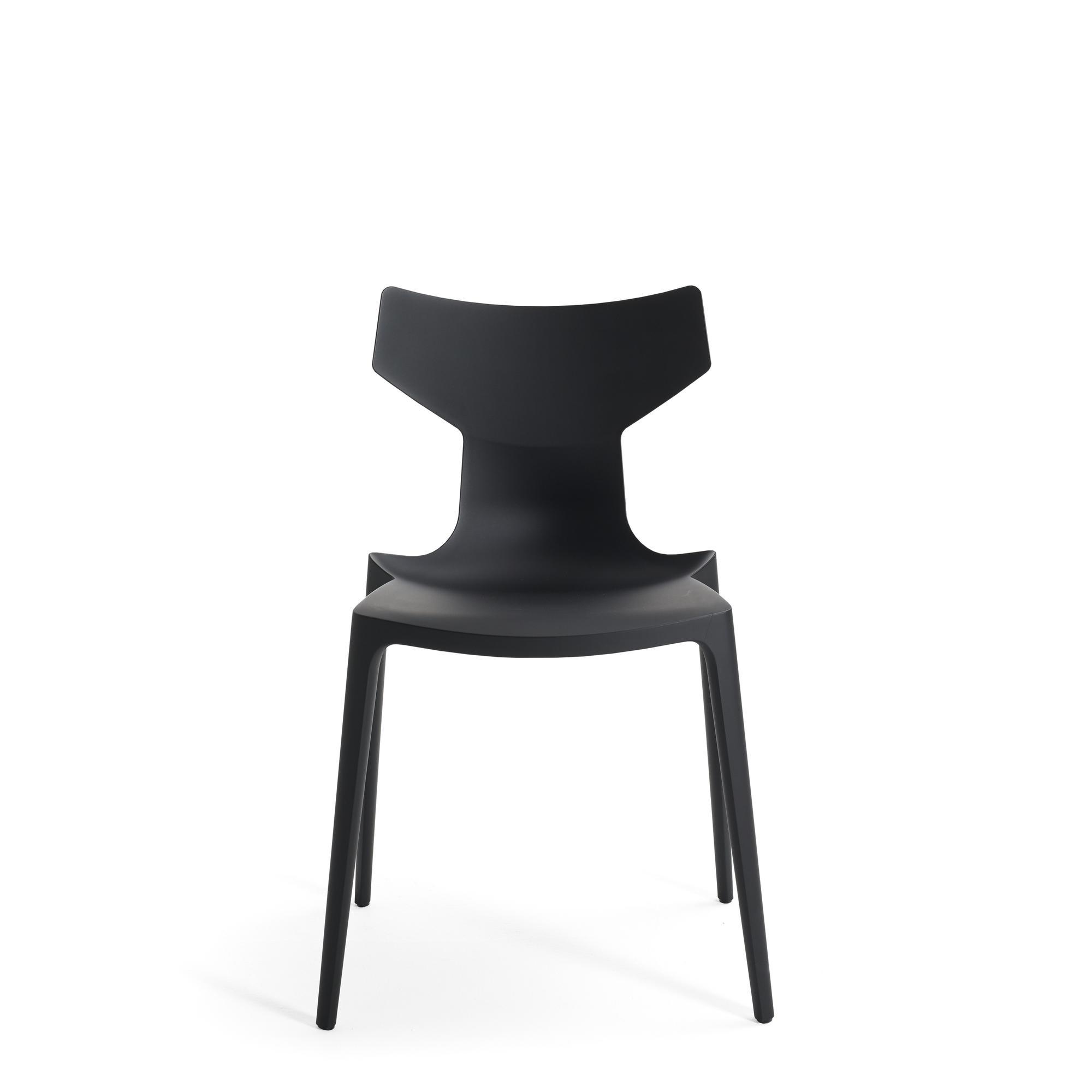 Kartell Re-Chair Ruokailutuoli Illy/Black