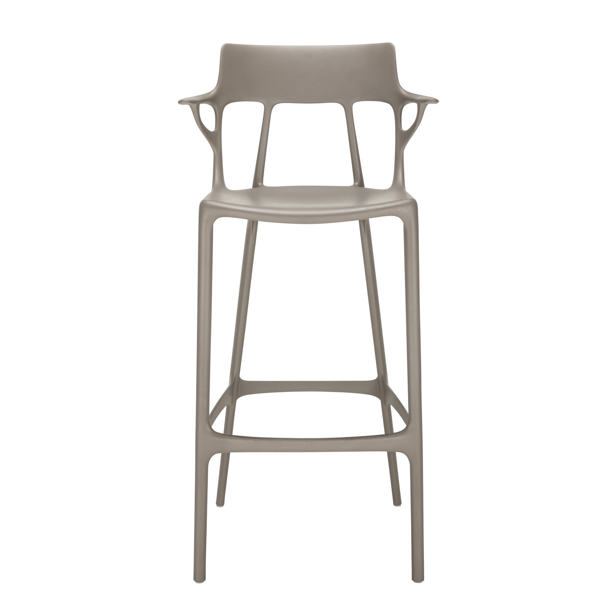 Kartell AI Barstool H75 Harmaa