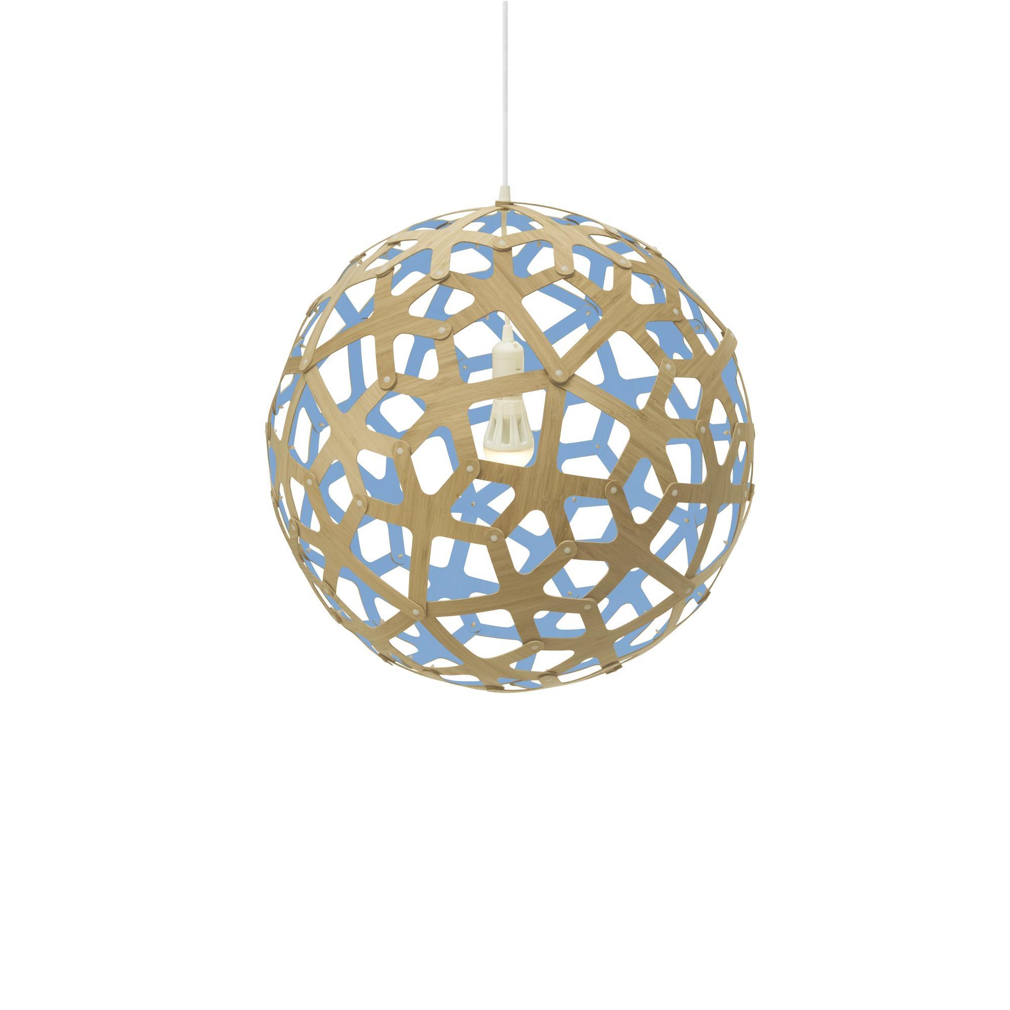 David Trubridge Koraal Hanglamp Ø60 Blauw