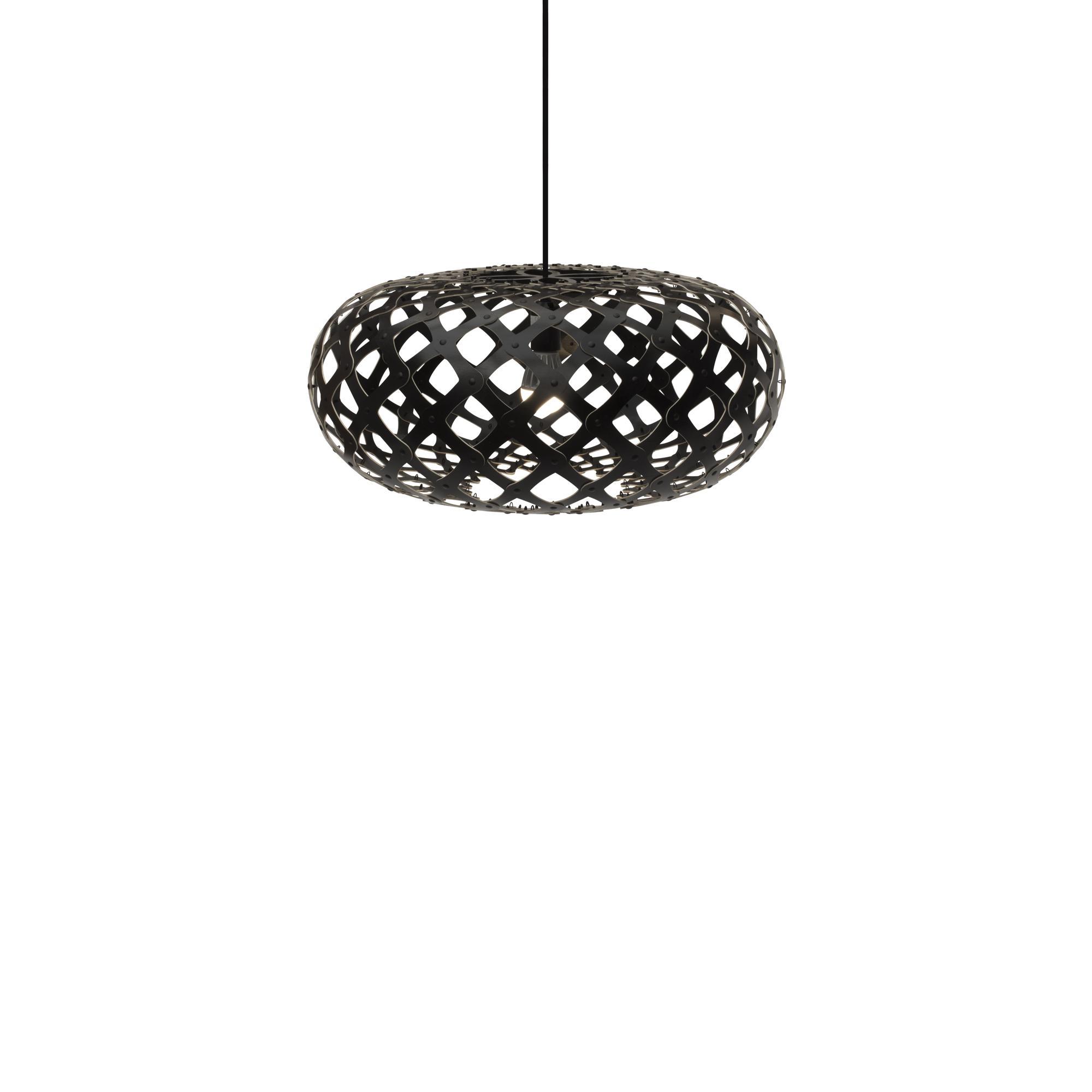 David Trubridge China Pendant Ø60 Black 2 Sides