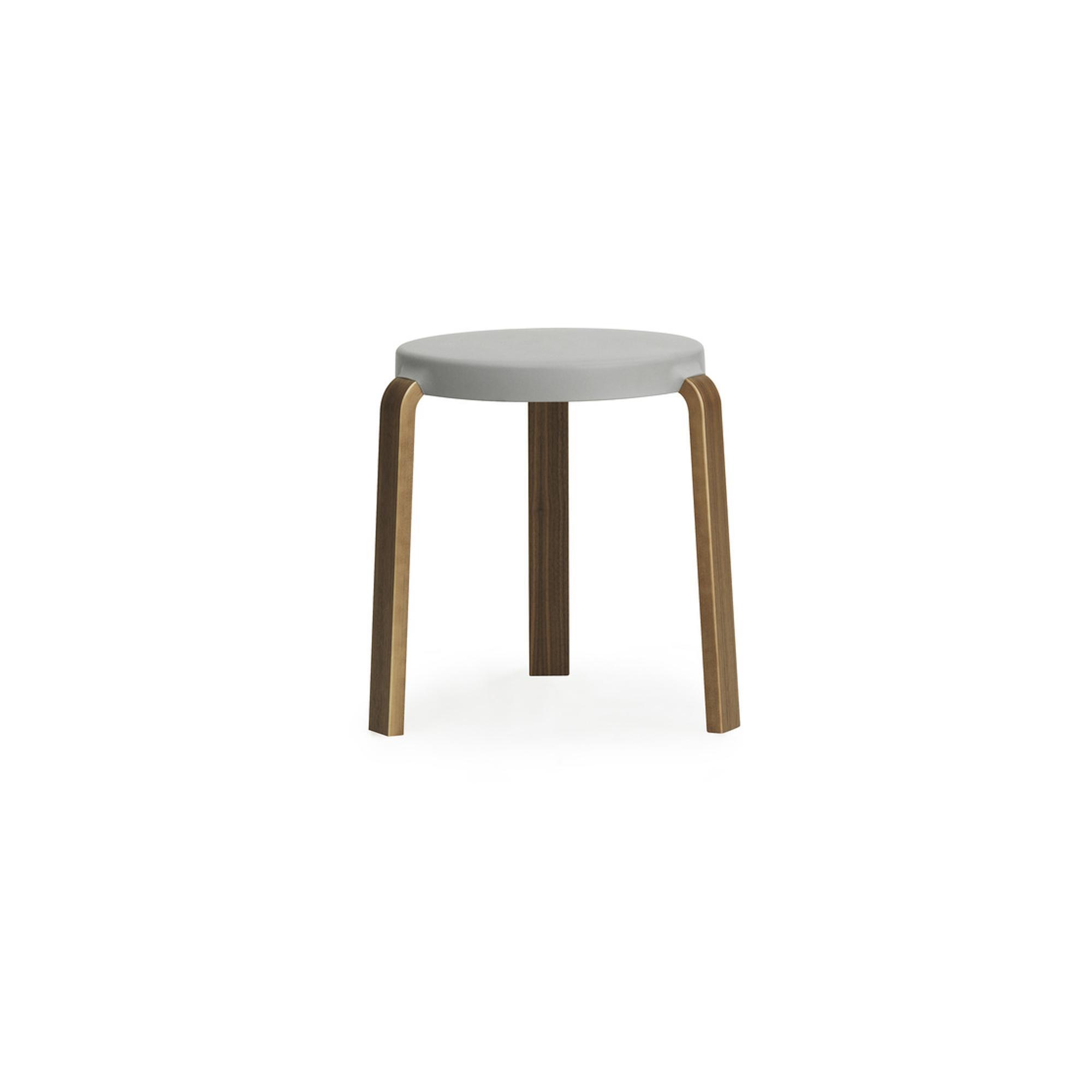 Normann Copenhagen Tap Stool Walnut/ Gray