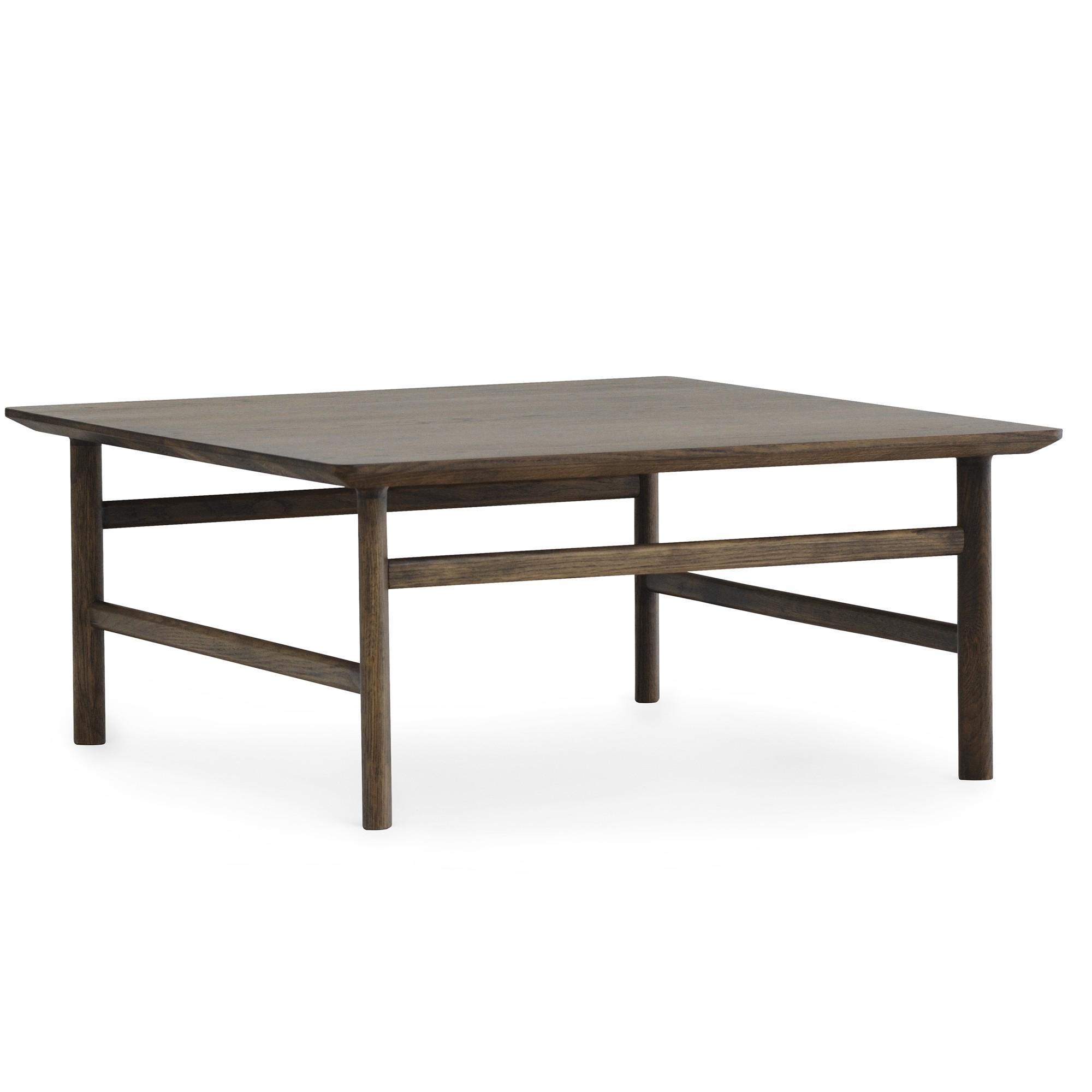 Normann Copenhagen Grow Tavolino Rovere Affumicato 80 X 80 cm