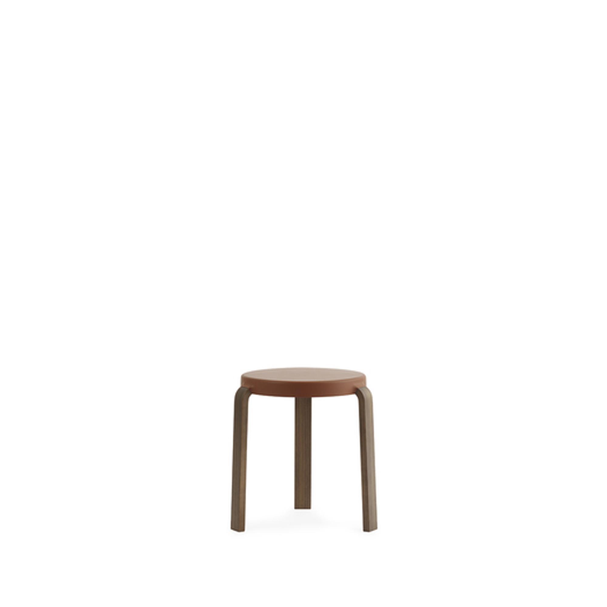 Normann Copenhagen Tap Stool Walnut/ Caramel