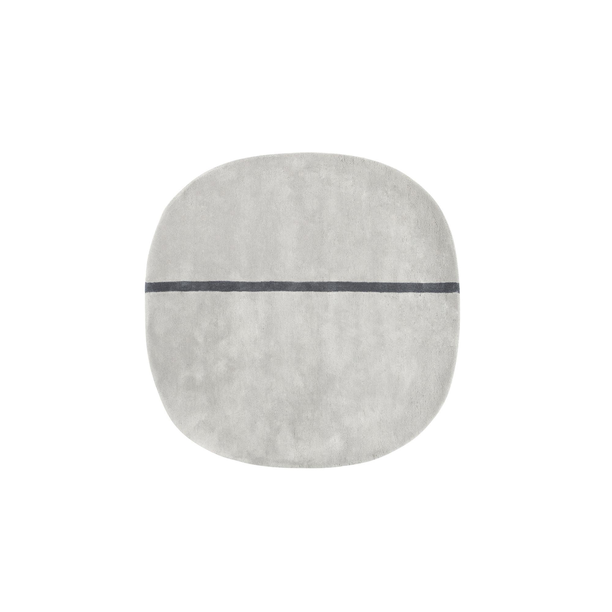 Normann Copenhagen Oona Carpet 140 x 140 cm Gray