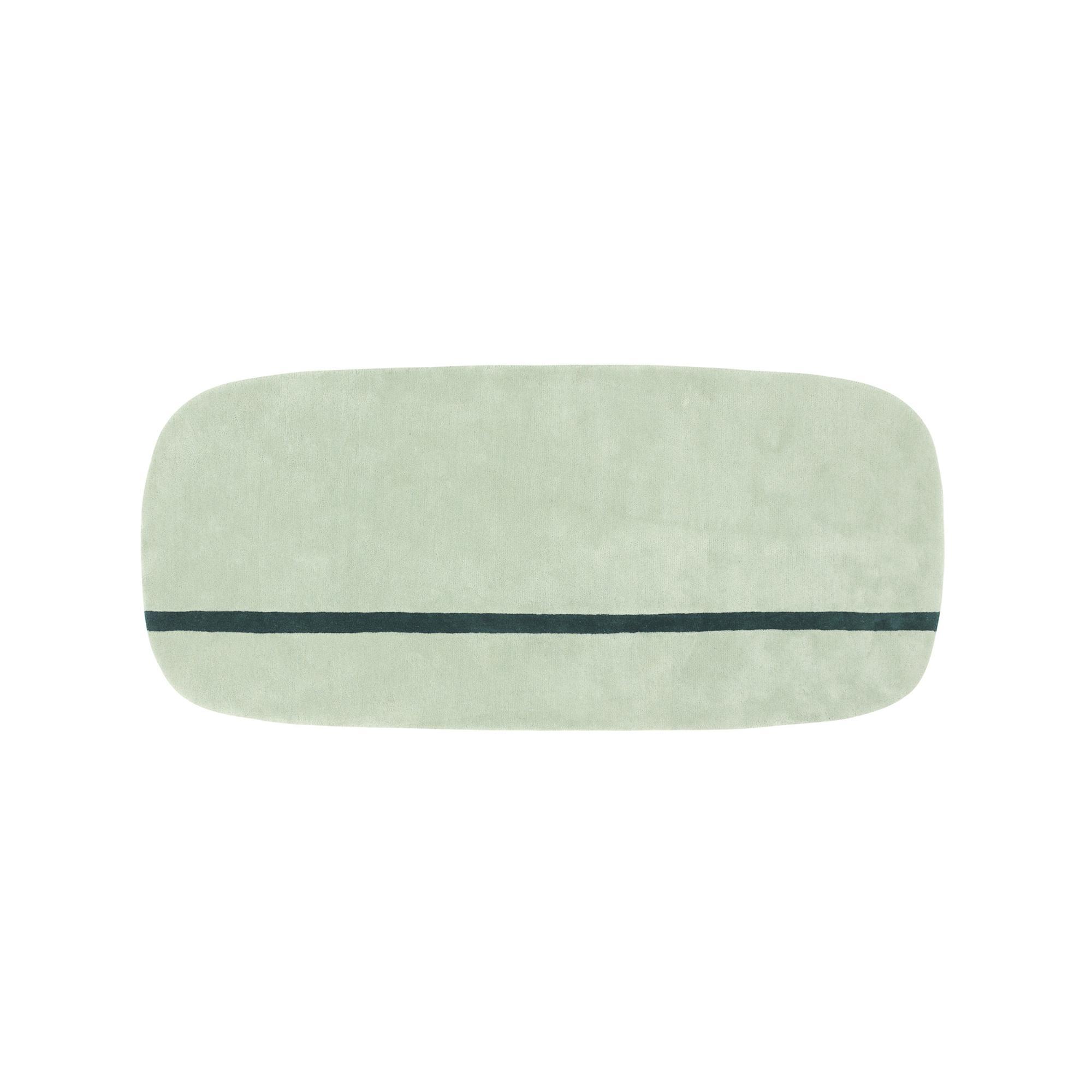 Normann Copenhagen Alfombra Oona 90 x 200 cm Menta