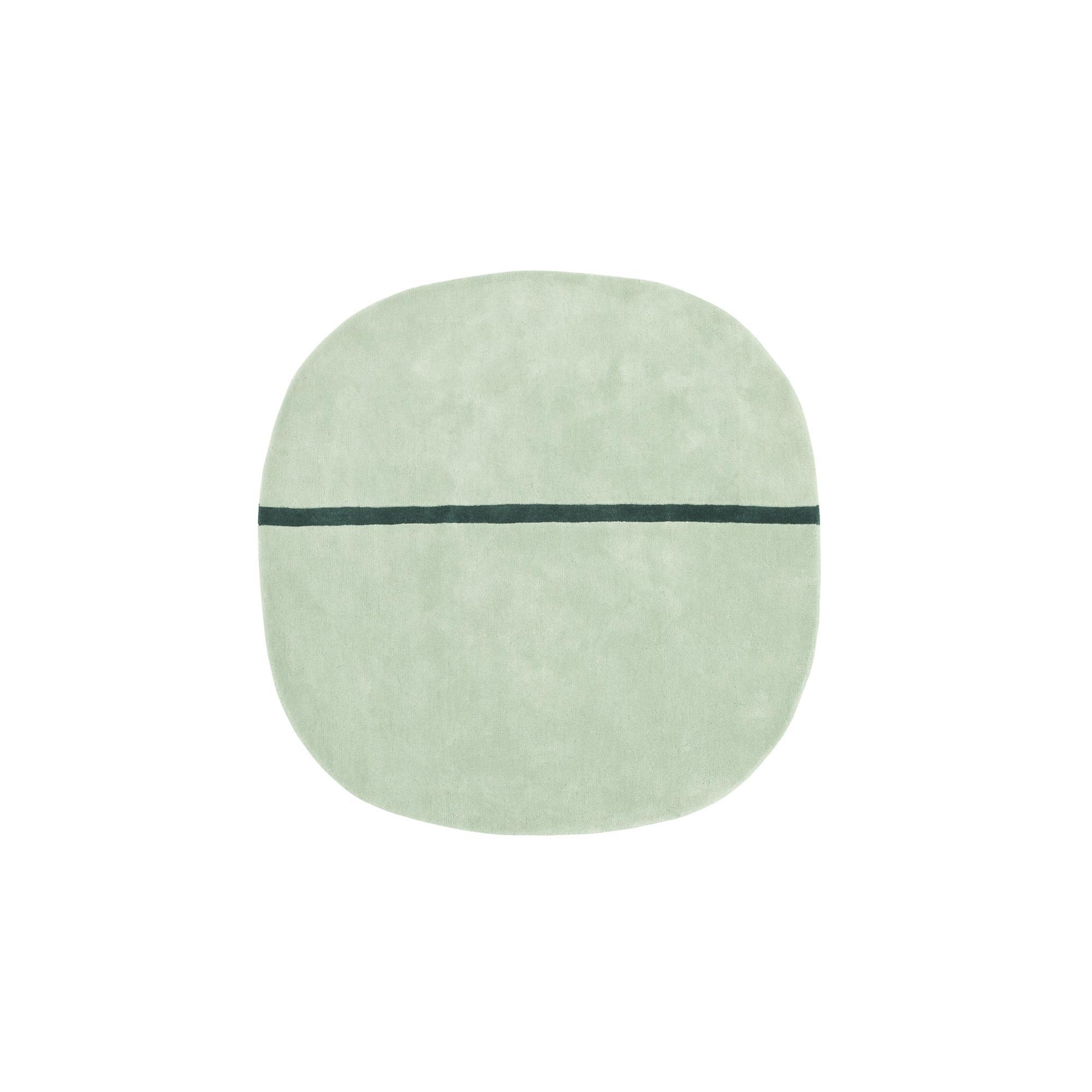 Normann Copenhagen Alfombra Oona 140 x 140 cm Menta