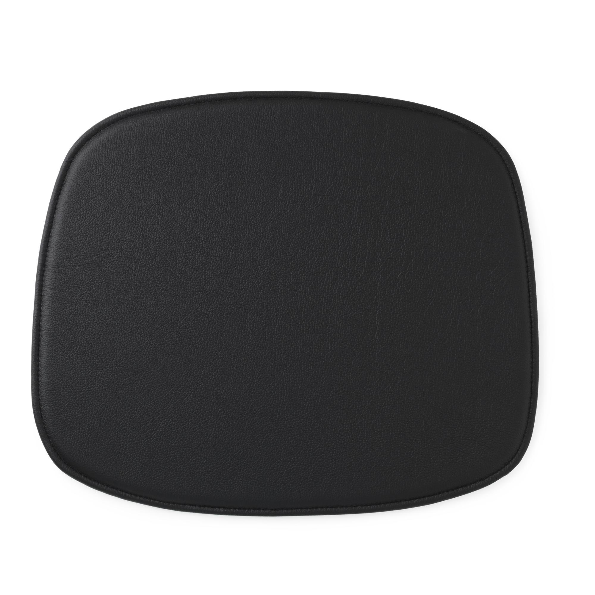 Normann Copenhagen Form Seat Cushion Black Leather