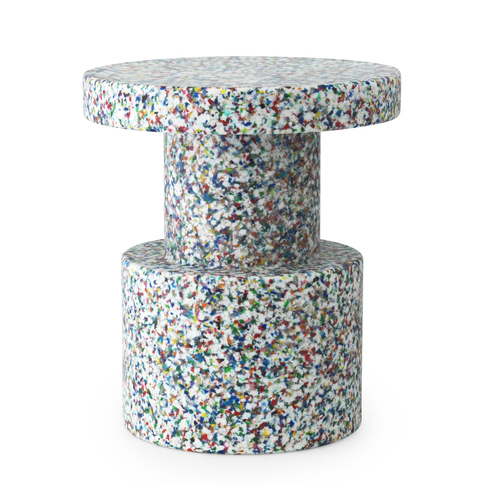 Normann Copenhagen Bit Sgabello Bianco Multicolore