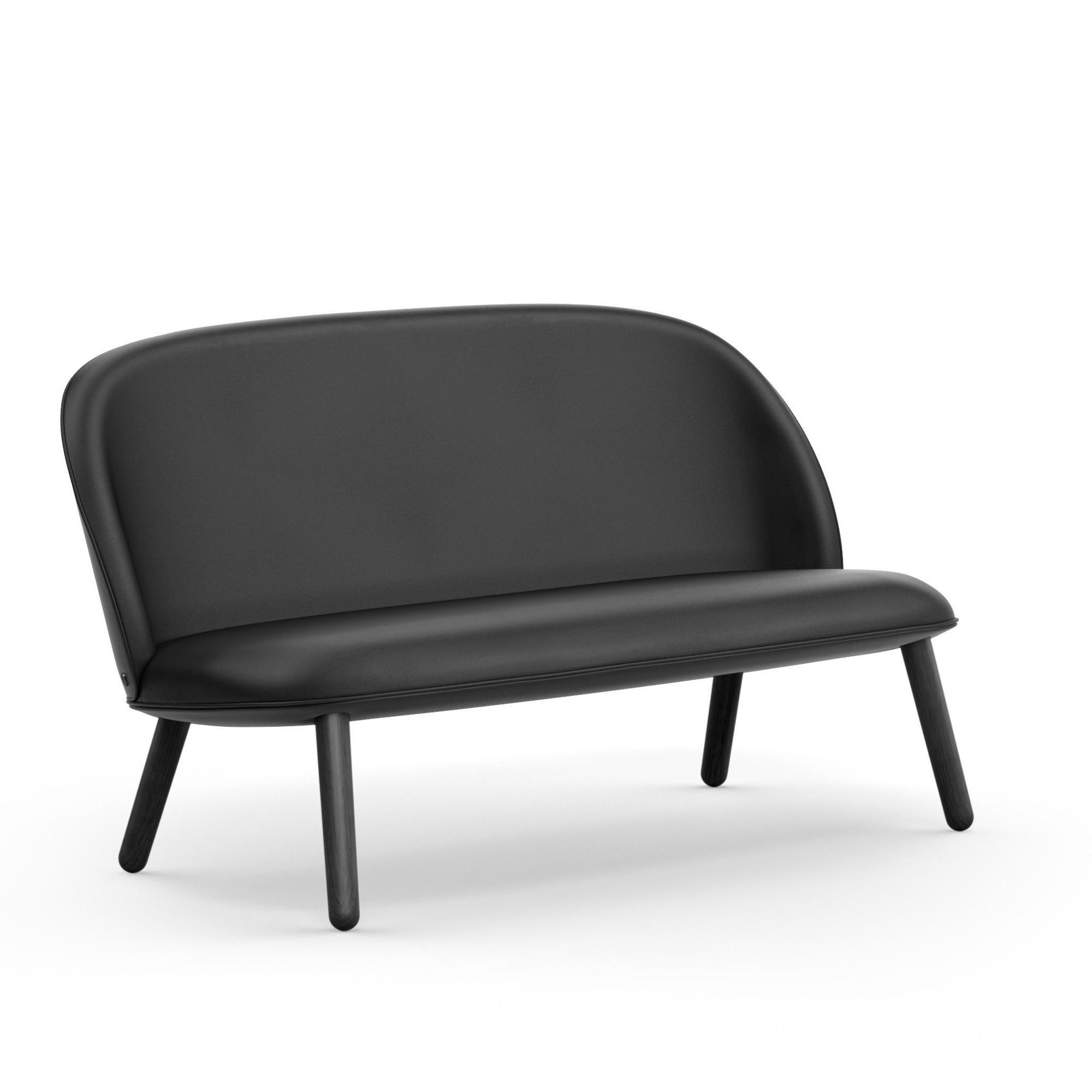 Normann Copenhagen Ace Sohva Musta tammi/musta nahka