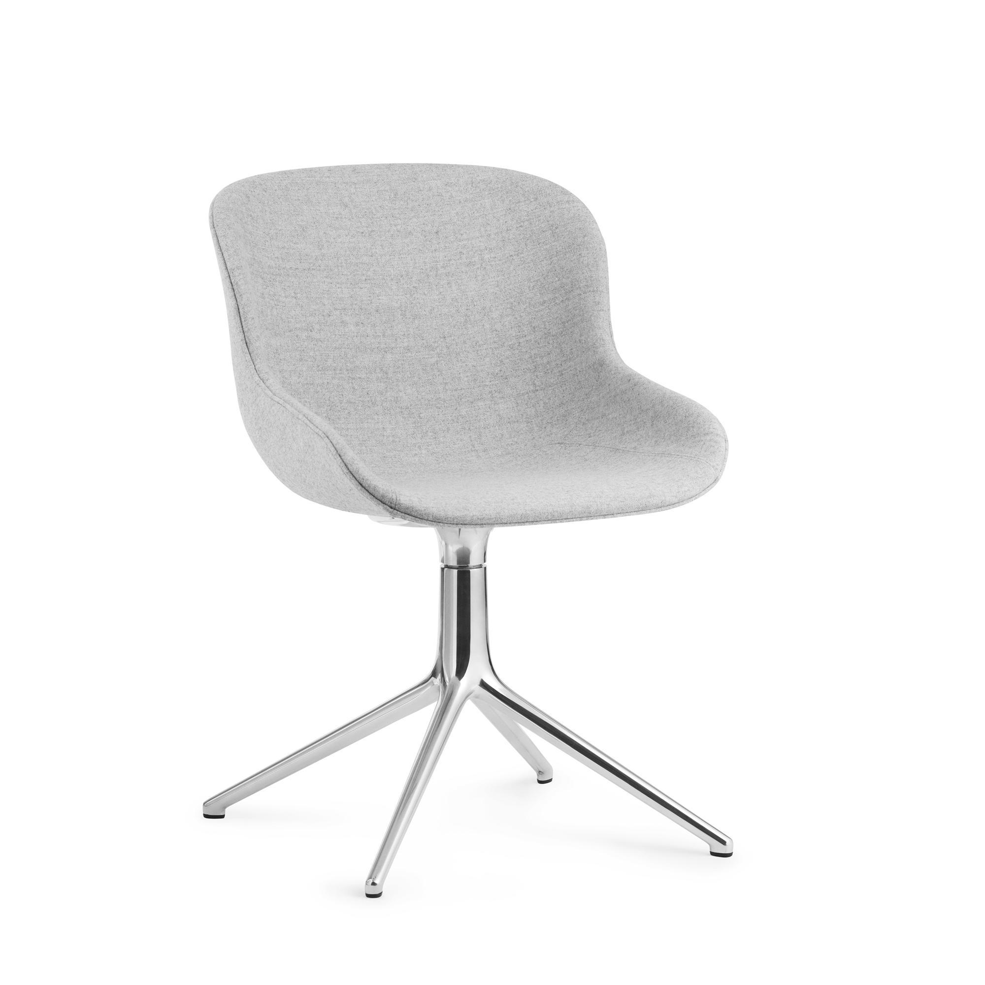 Normann Copenhagen Hyg Sedia Girevole Imbottita Alluminio/Synergy LDS16