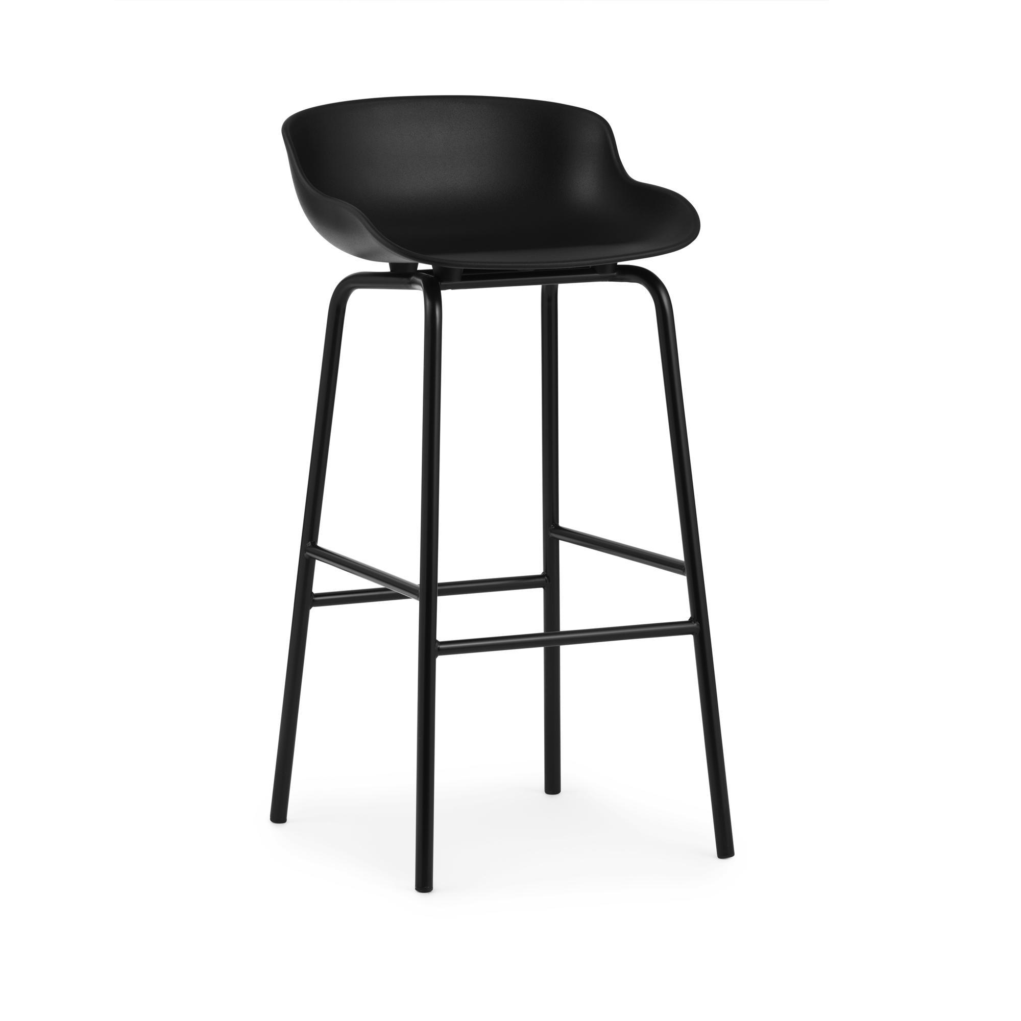 Normann Copenhagen Hyg Barstool H75 Musta