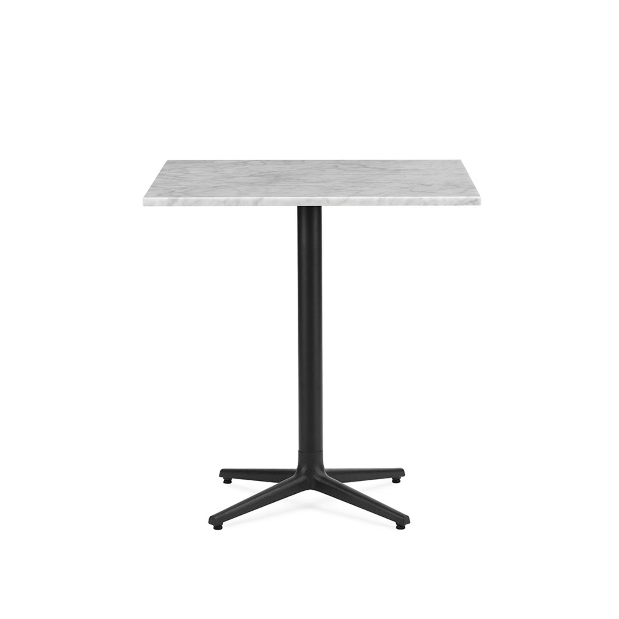 Normann Copenhagen Allez Café Tavolo 4L 70 x 70 cm Marmo Bianco