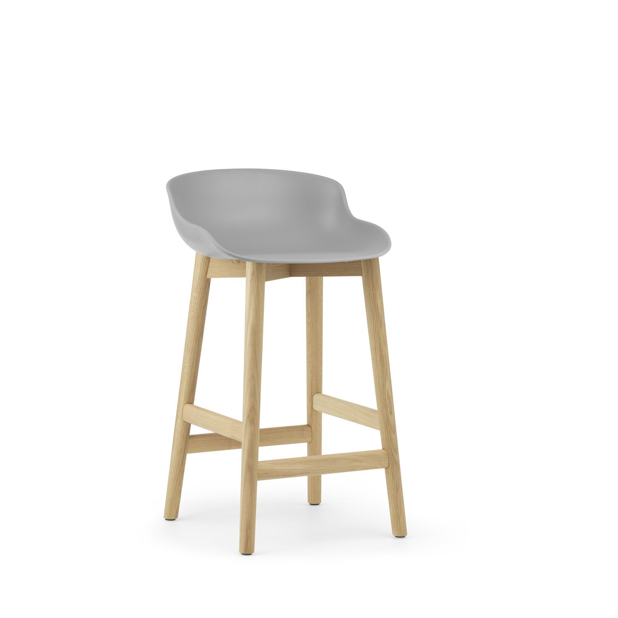 Normann Copenhagen Hyg Barstool H65 tammi/harmaa