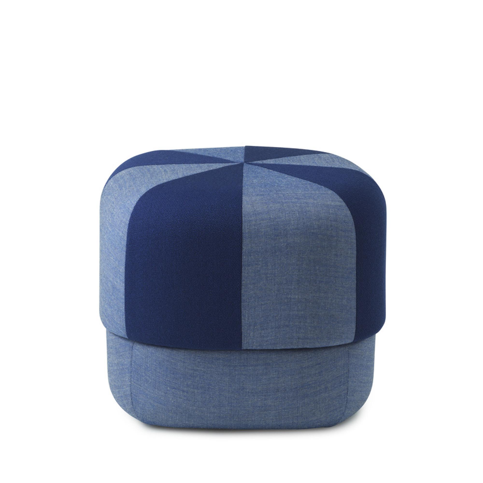 Normann Copenhagen Circus Petit Pouf Duo Bleu