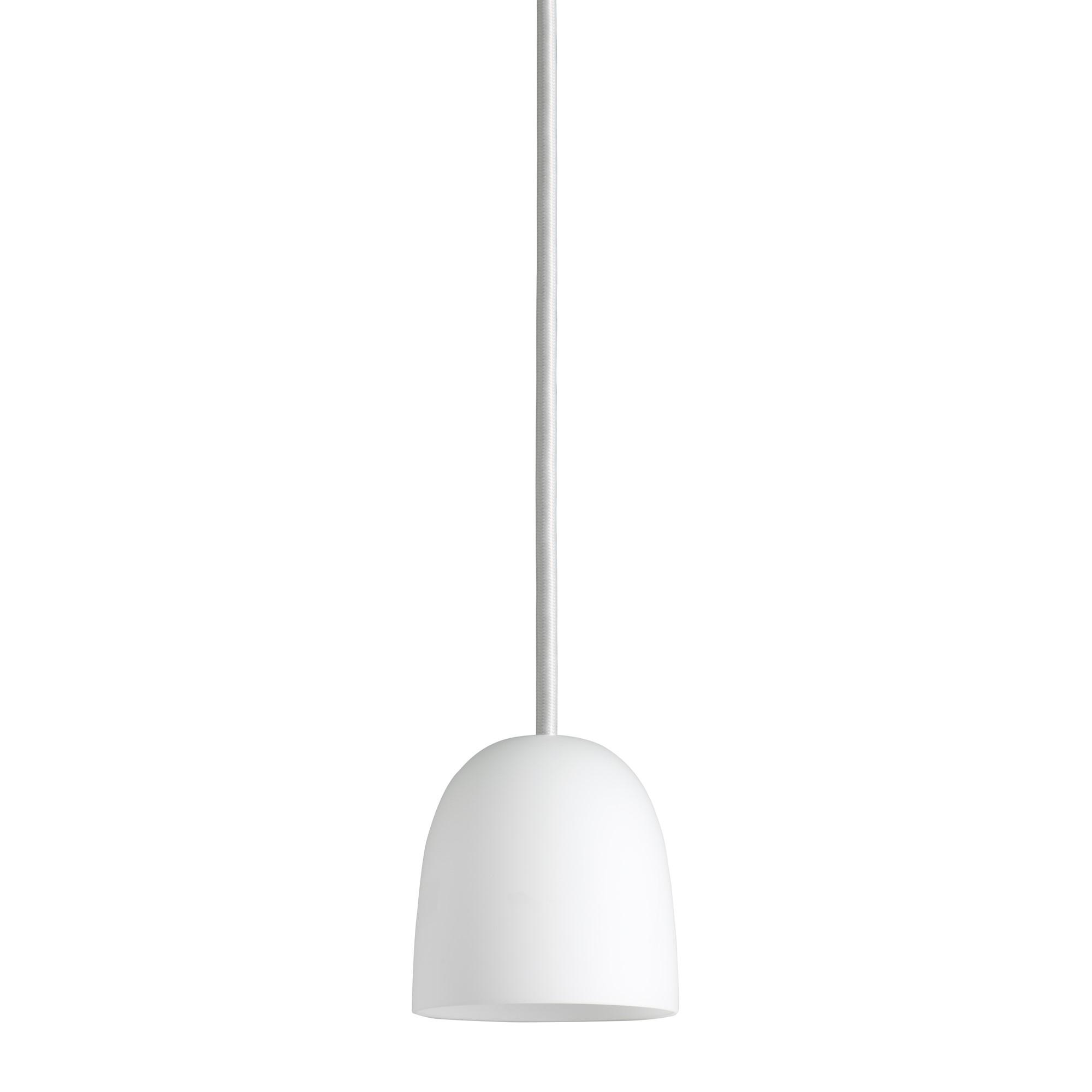 Piet Hein Super 90 Hanglamp Opaal met Wit Snoer