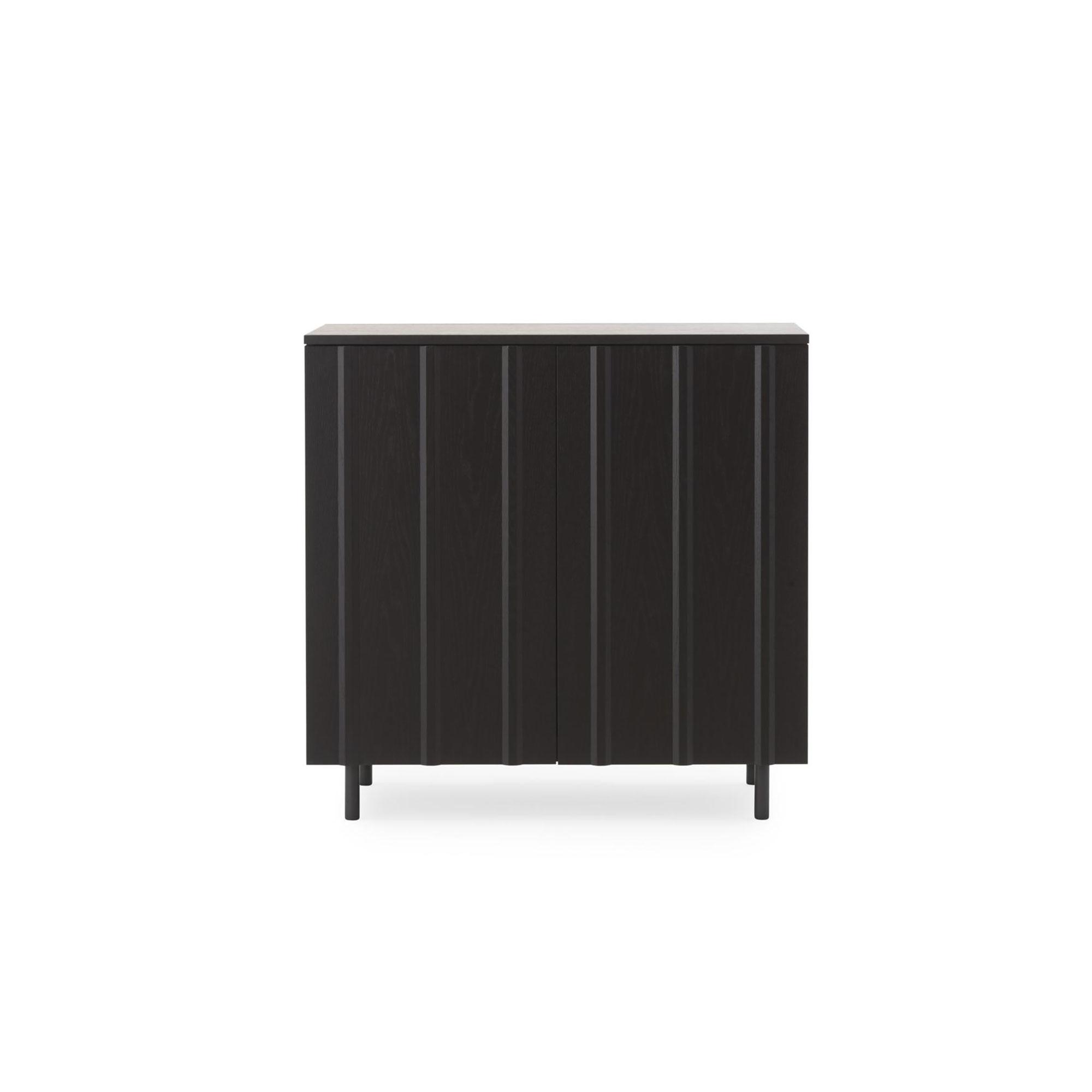 Normann Copenhagen Rib Cabinet Soft Black