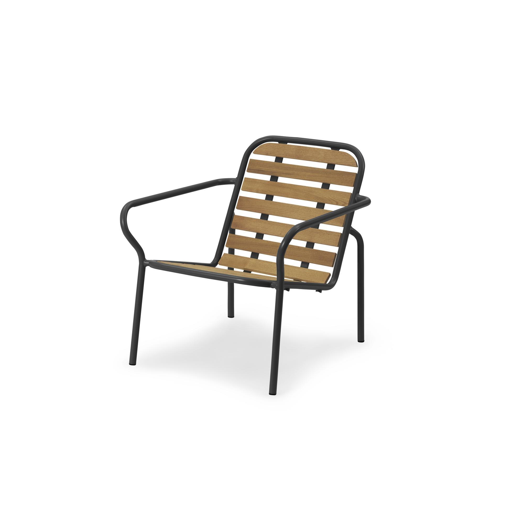 Normann Copenhagen Vig Armchair Black/Robinia