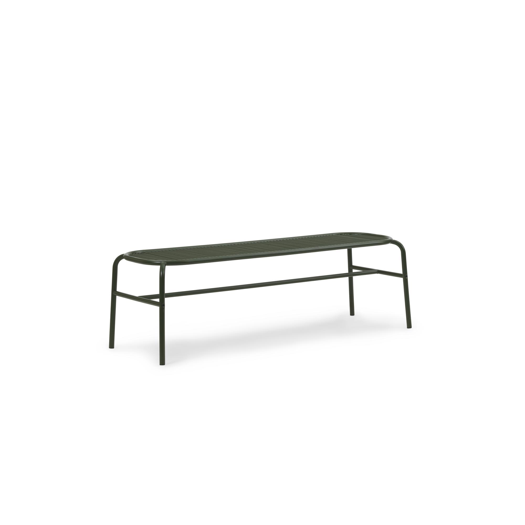 Normann Copenhagen Vig Bench Tummanvihreä