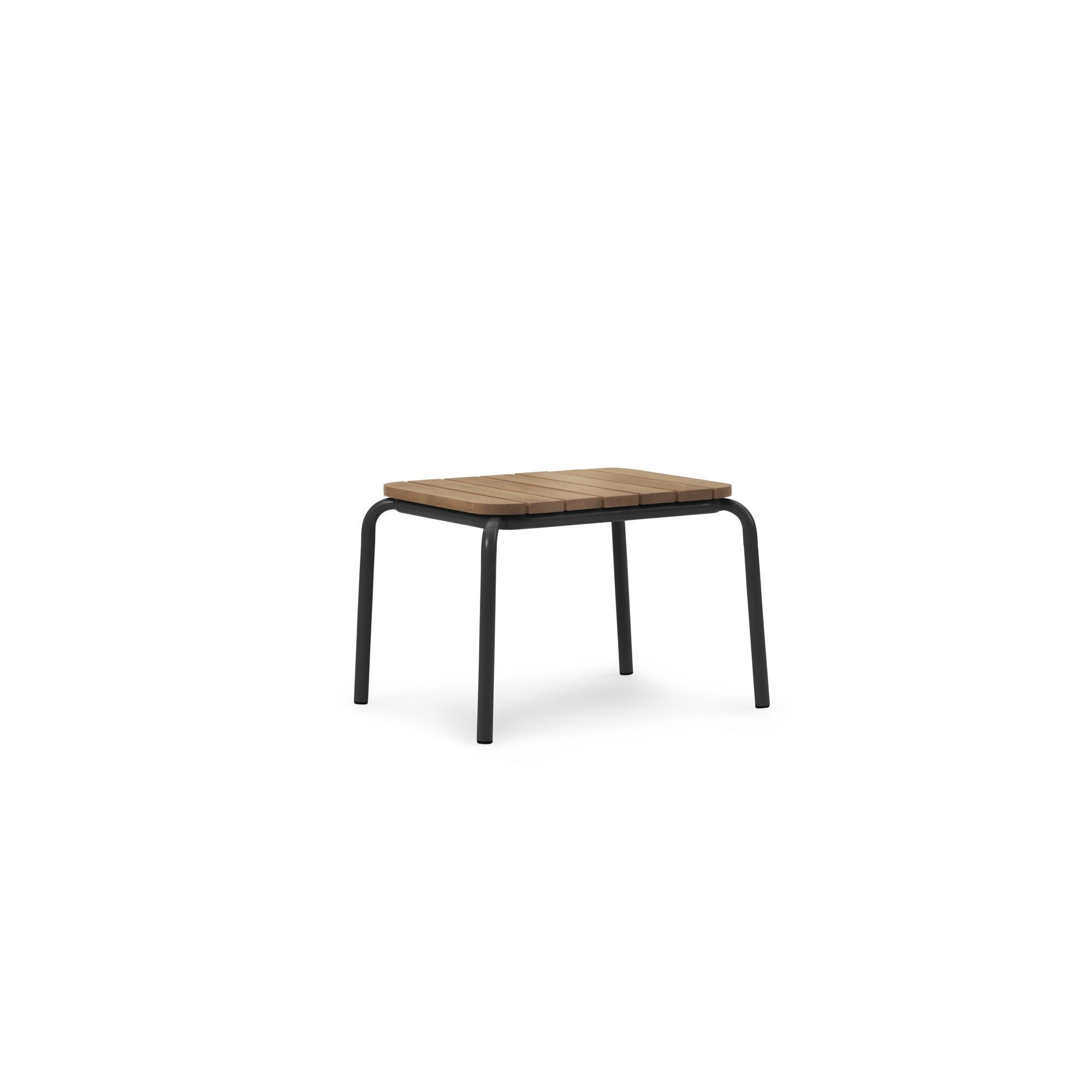 Stolik Boczny Normann Copenhagen Vig 55 x 45 cm Czarny/Robinia