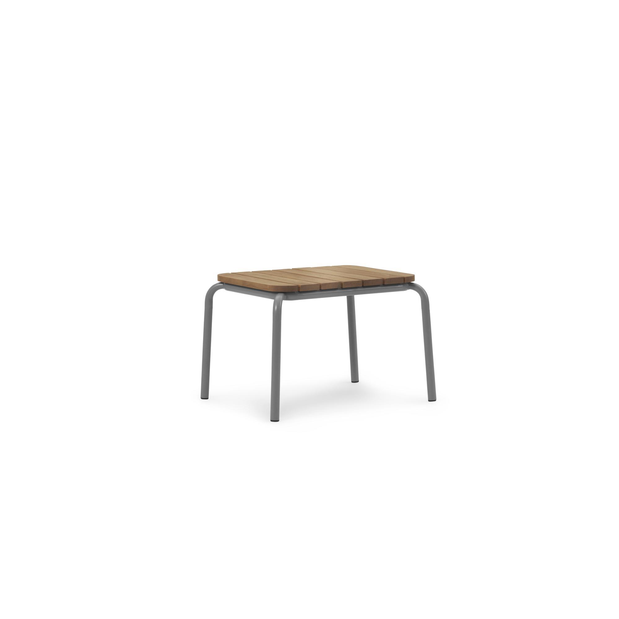 Normann Copenhagen Vig Sidobord 55 x 45 cm Grå/Robinia