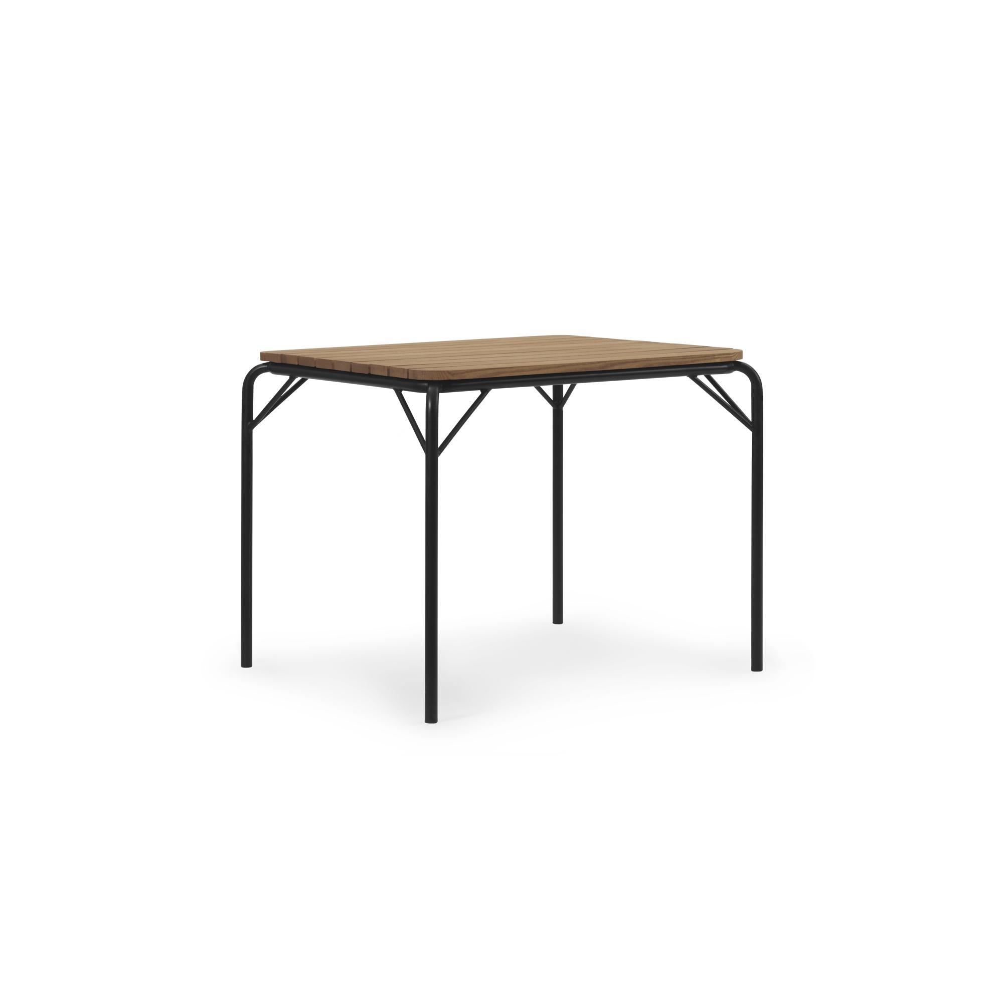 Tavolo da Pranzo Normann Copenhagen Vig 90 x 80 cm Nero/Robinia