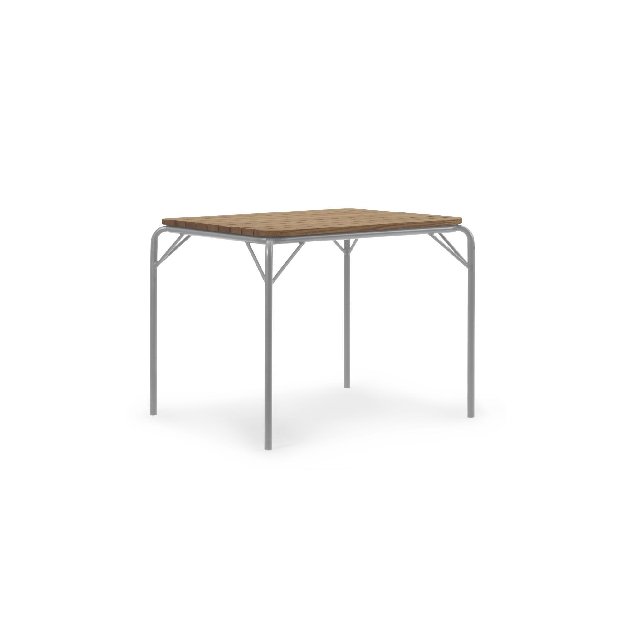 Normann Copenhagen Vig Table de Salle à Manger 90 x 80 cm Gris/Robinia