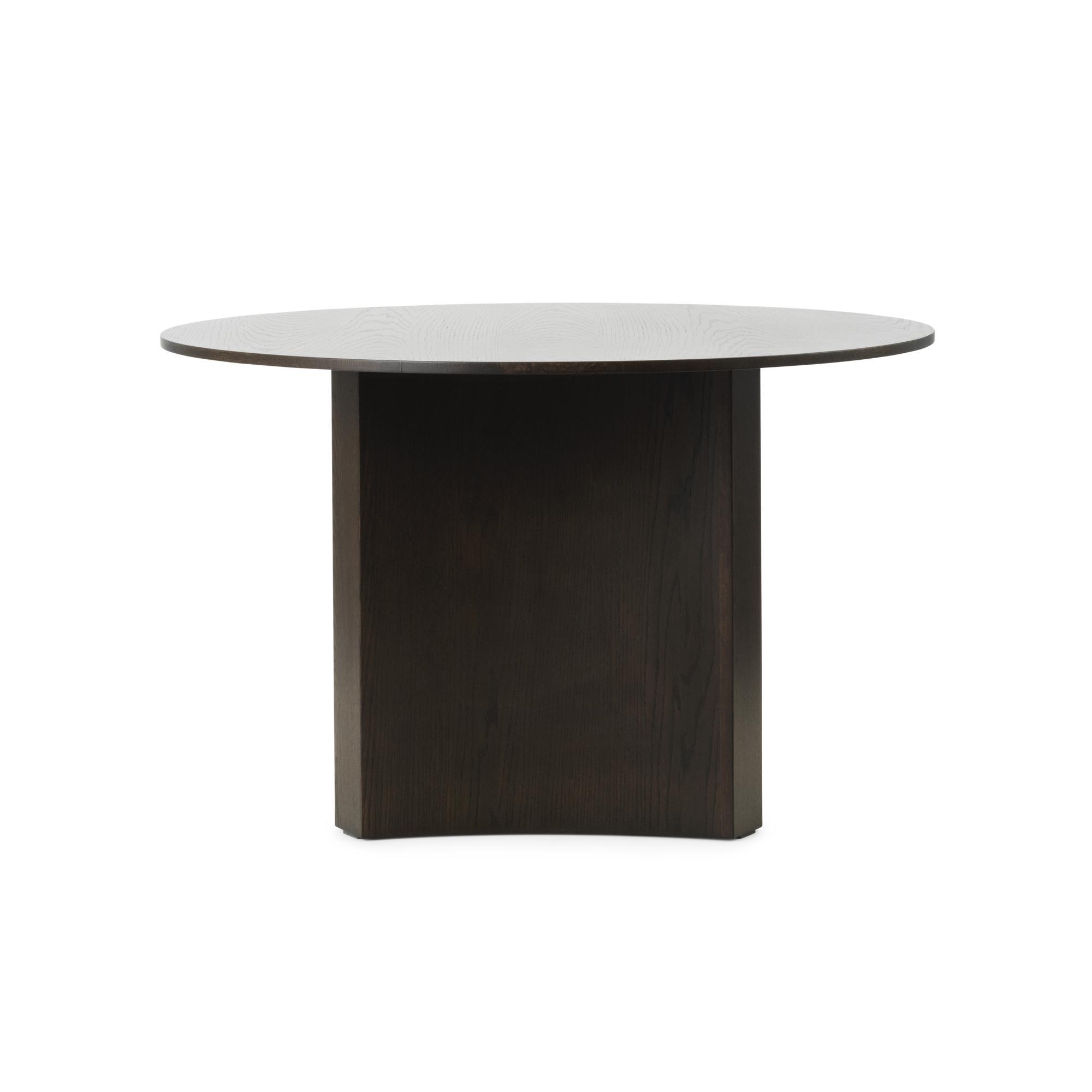 Tavolo da Pranzo Normann Copenhagen Bow Rovere Tinto Marrone