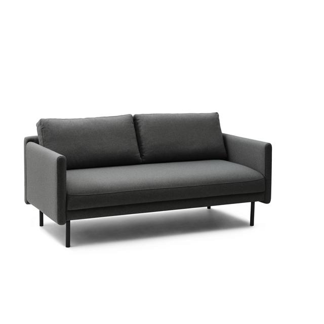 5: Normann Copenhagen Rar Sofa 2 Seater Re-Born Dark Grey