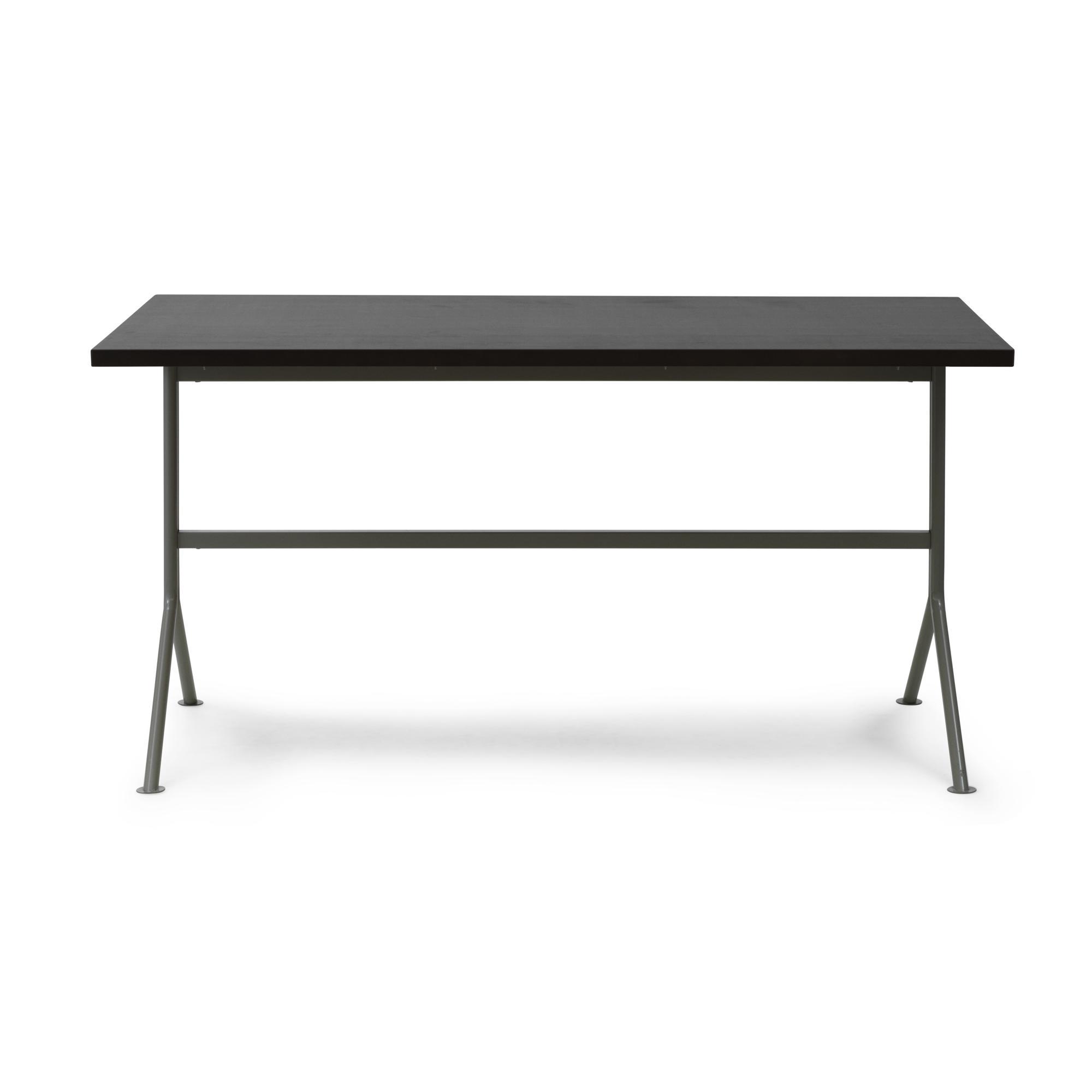 Normann Copenhagen Escritorio Kip Gris/ Marrón Oscuro