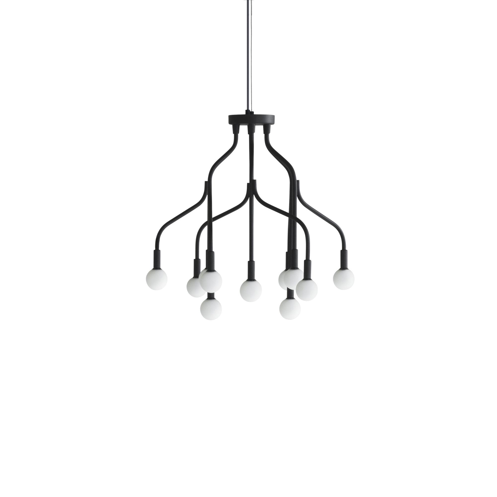 Normann Copenhagen Growth Lampadario Piccolo Nero