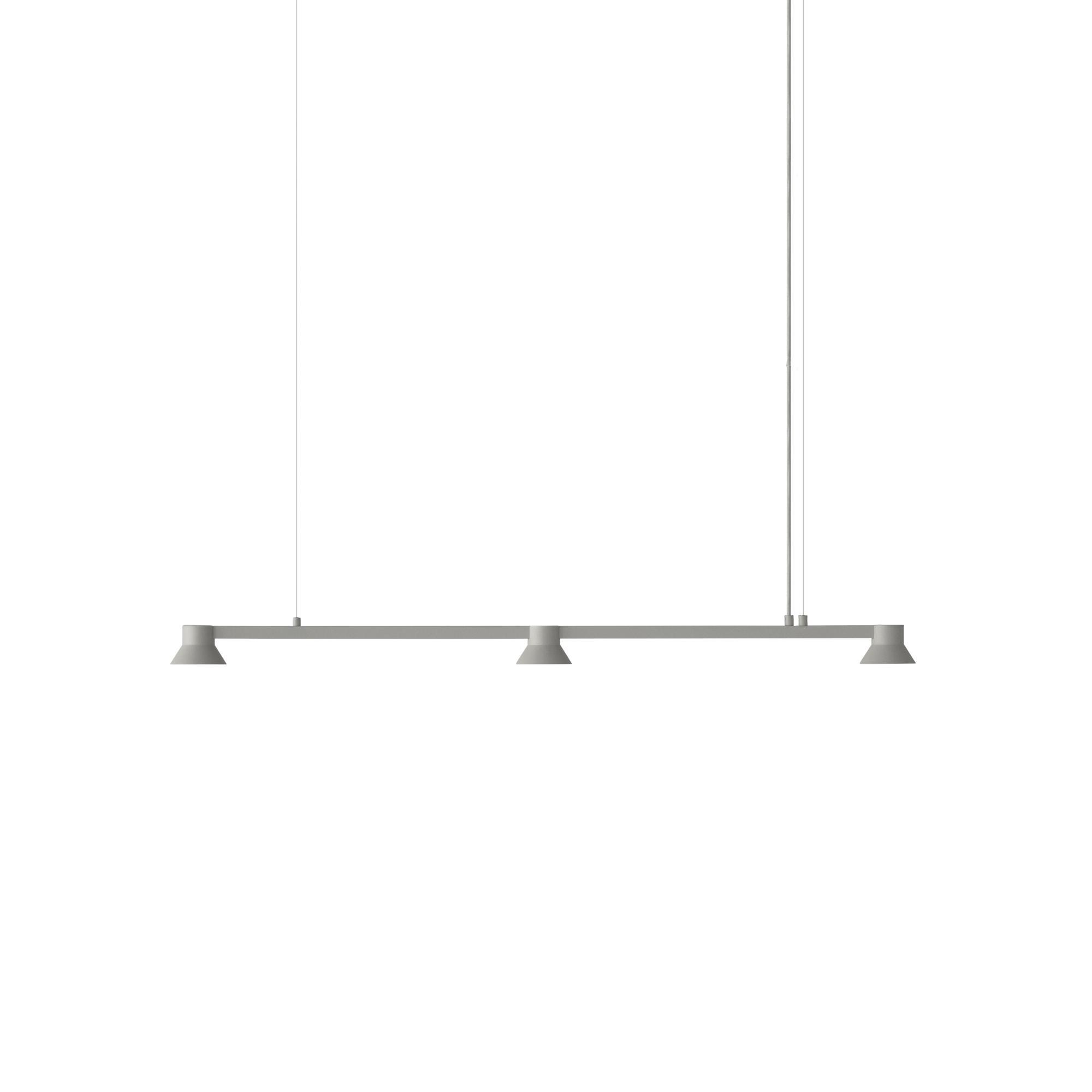 Normann Copenhagen Hat Linear Taklampe Liten Varm Grå