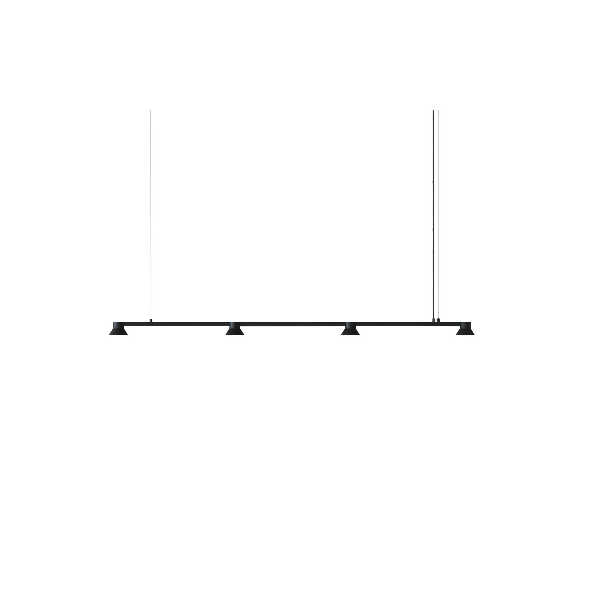 Normann Copenhagen Hat Linear Pendant Large Black