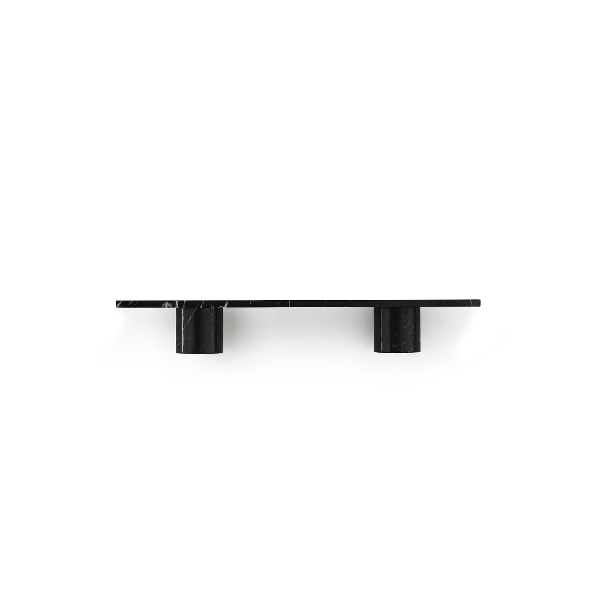 Normann Copenhagen Estantería de Piedra 80 cm Mármol Negro