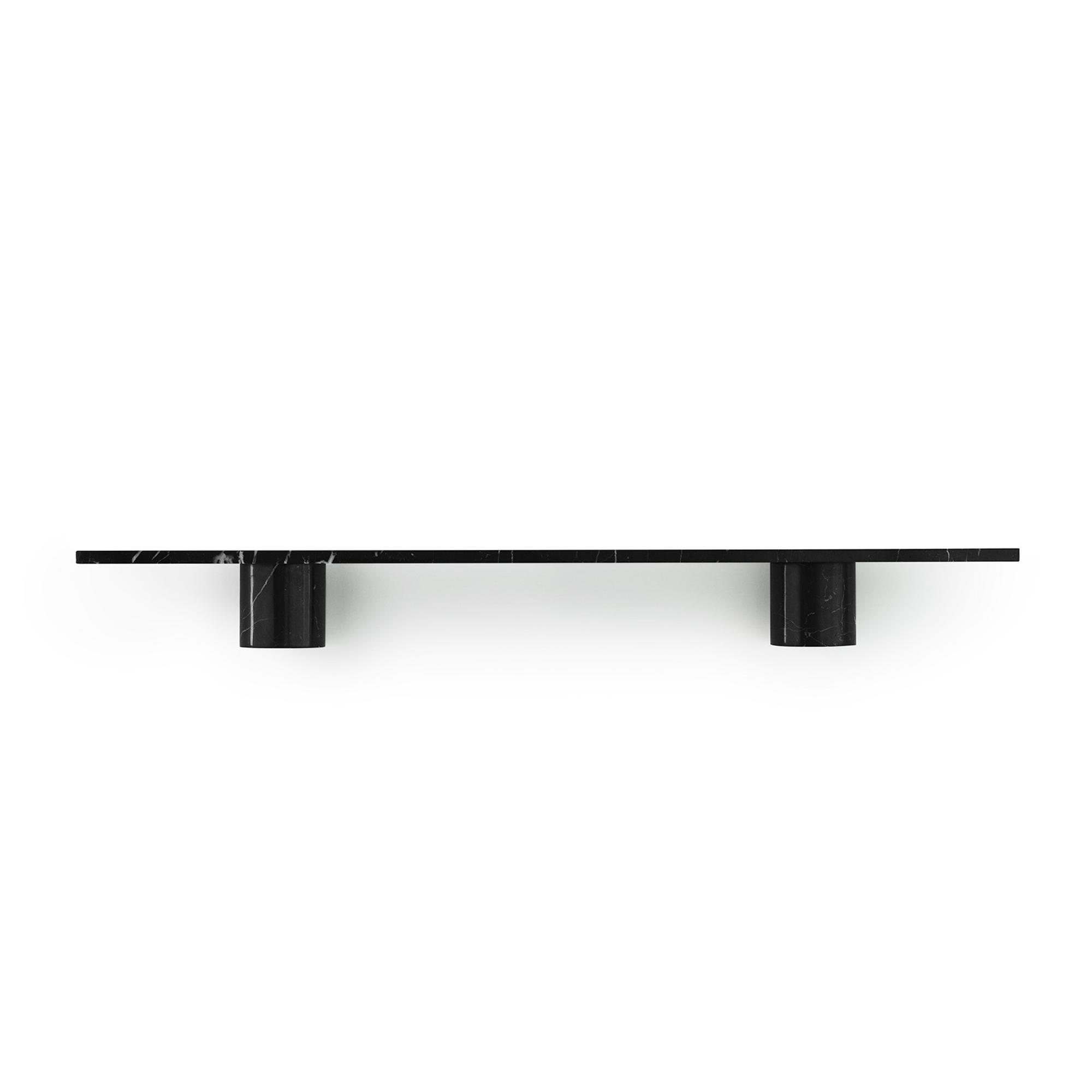 Normann Copenhagen kivihylly 120 cm musta marmori