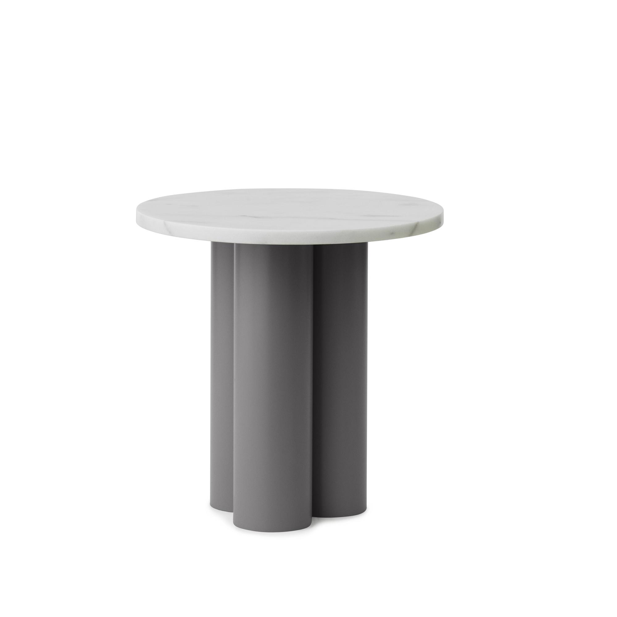 Mesa Auxiliar Normann Copenhagen Dit Gris/ Blanco Carrara