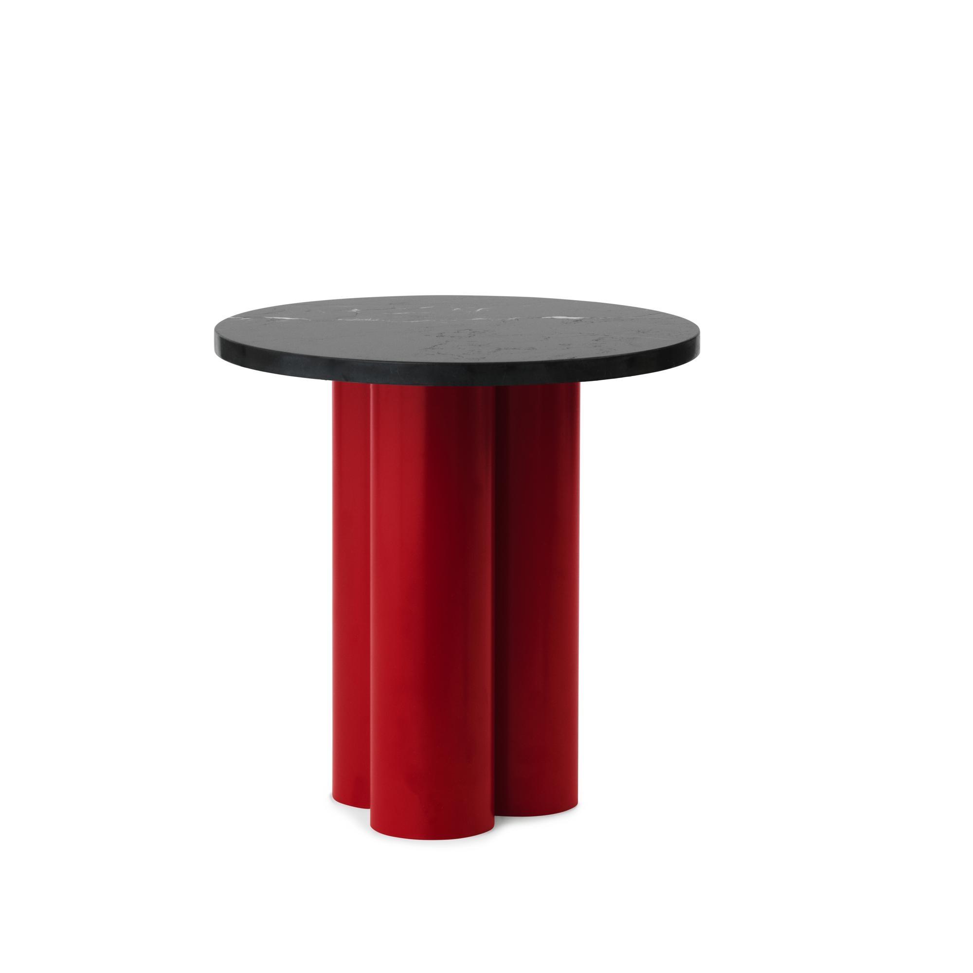 Normann Copenhagen Sivupöytäsi Red/Nero Marquina