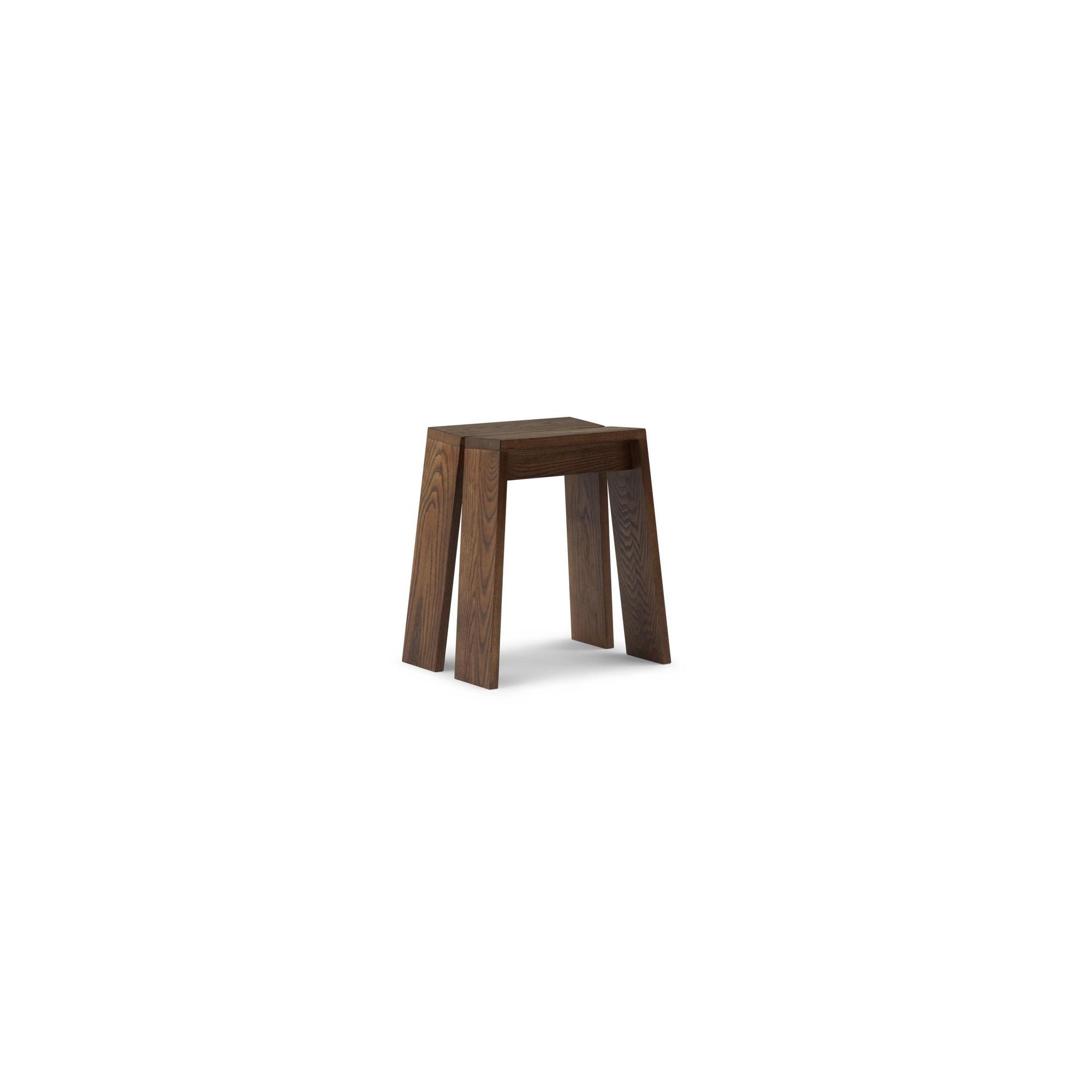 Normann Copenhagen Light Sgabello Rovere Frassino Laccato Marrone