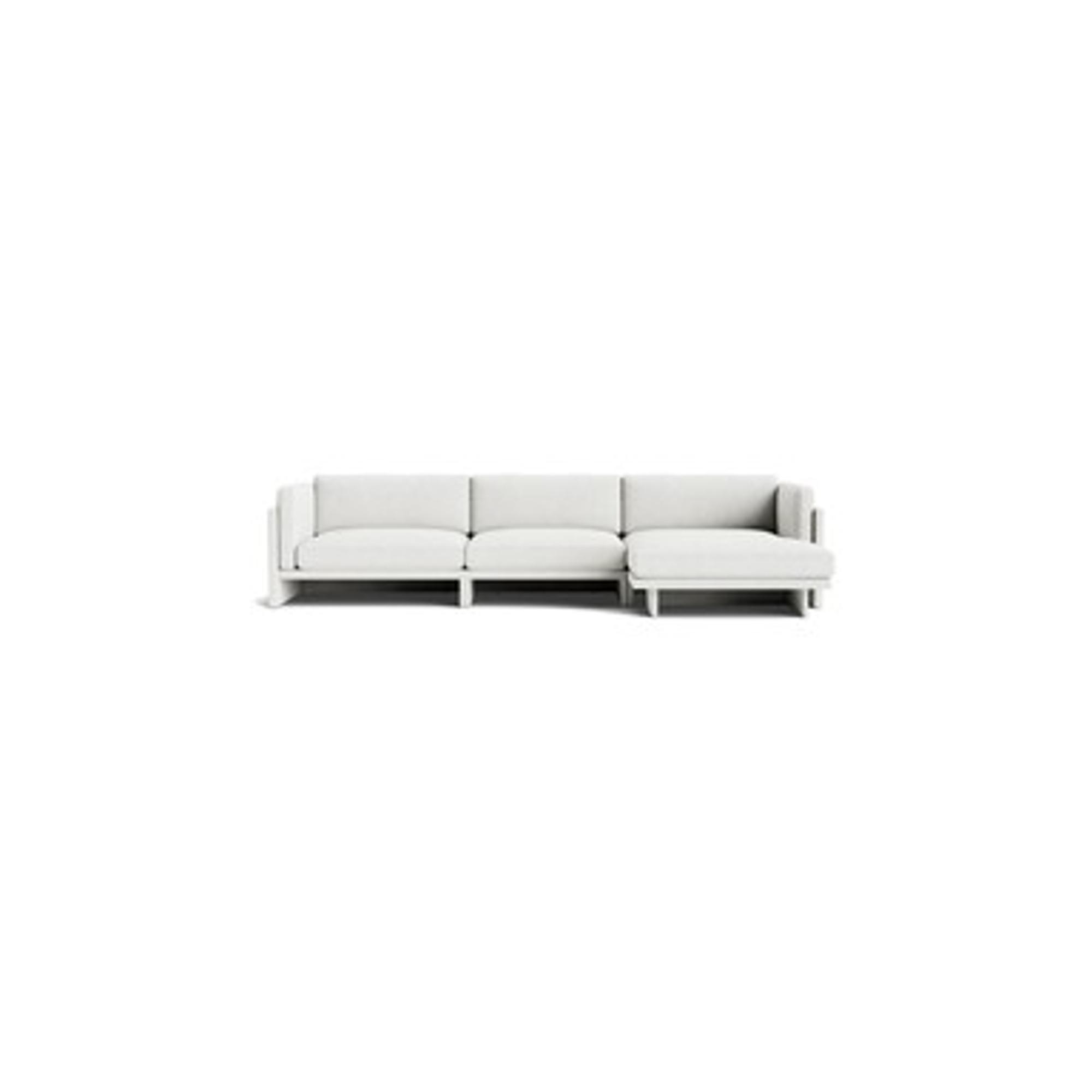 Normann Copenhagen Softy Modular 4-Seater Chaise Longue Right Hallingdal 110