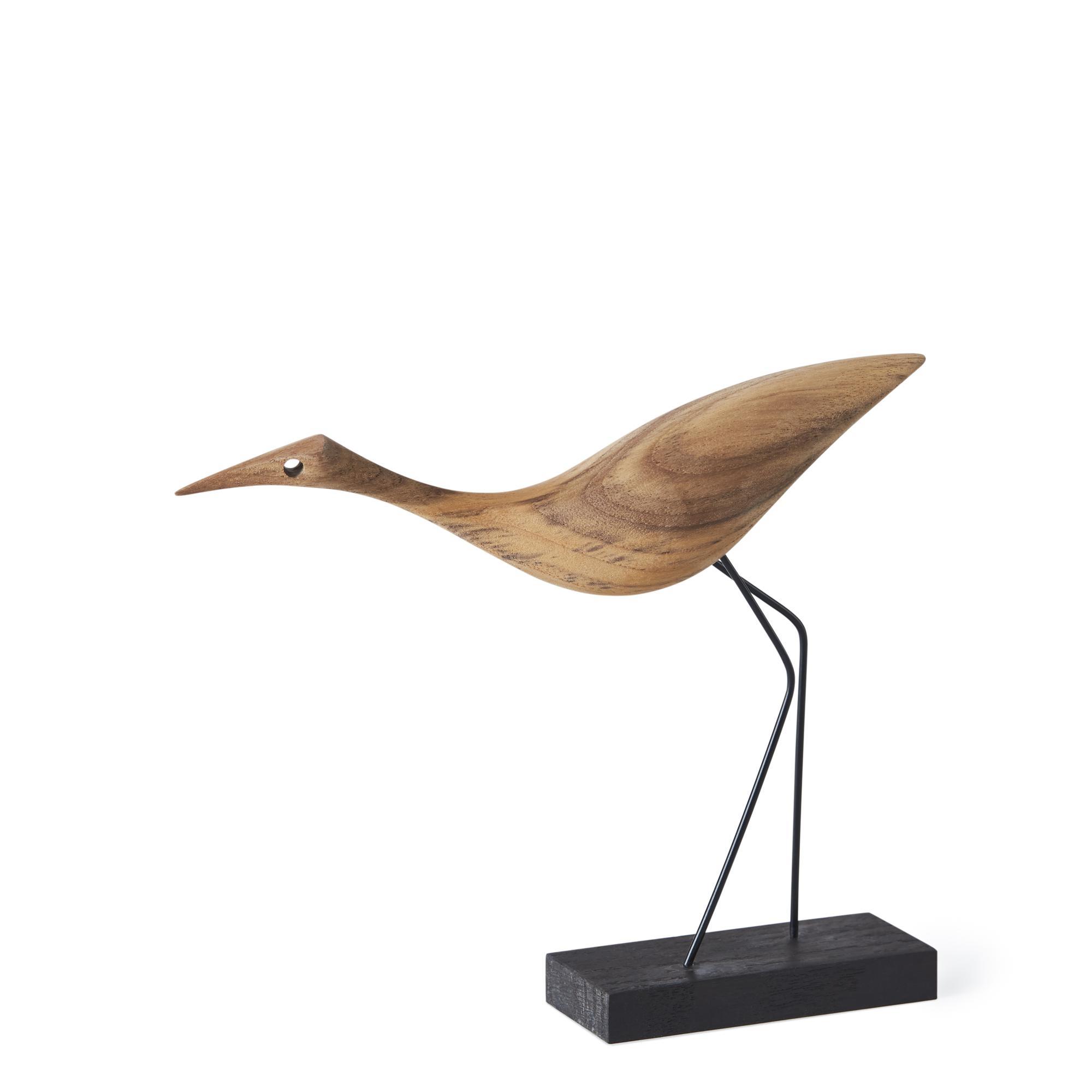 Warm Nordic Beak Bird Low Heron Teak