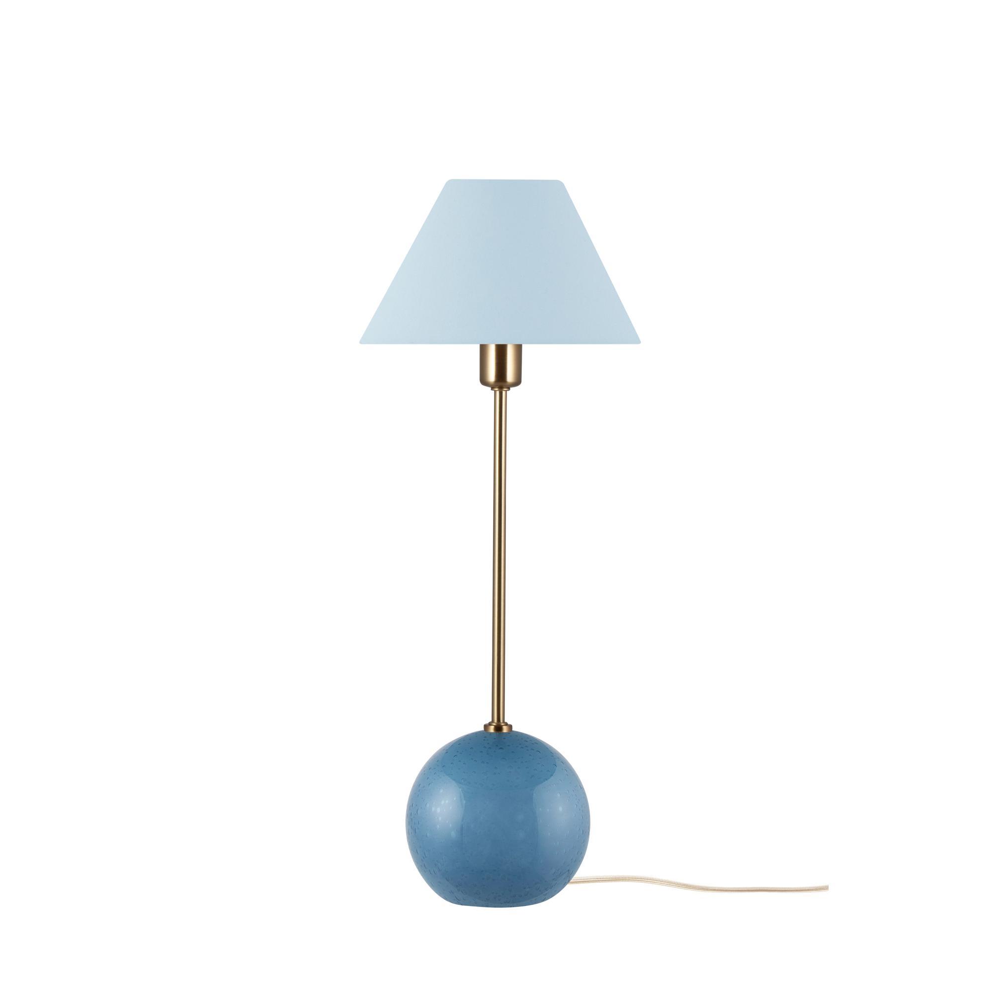 Lampada da Tavolo Globen Lighting Iris 20 Tortora Blu