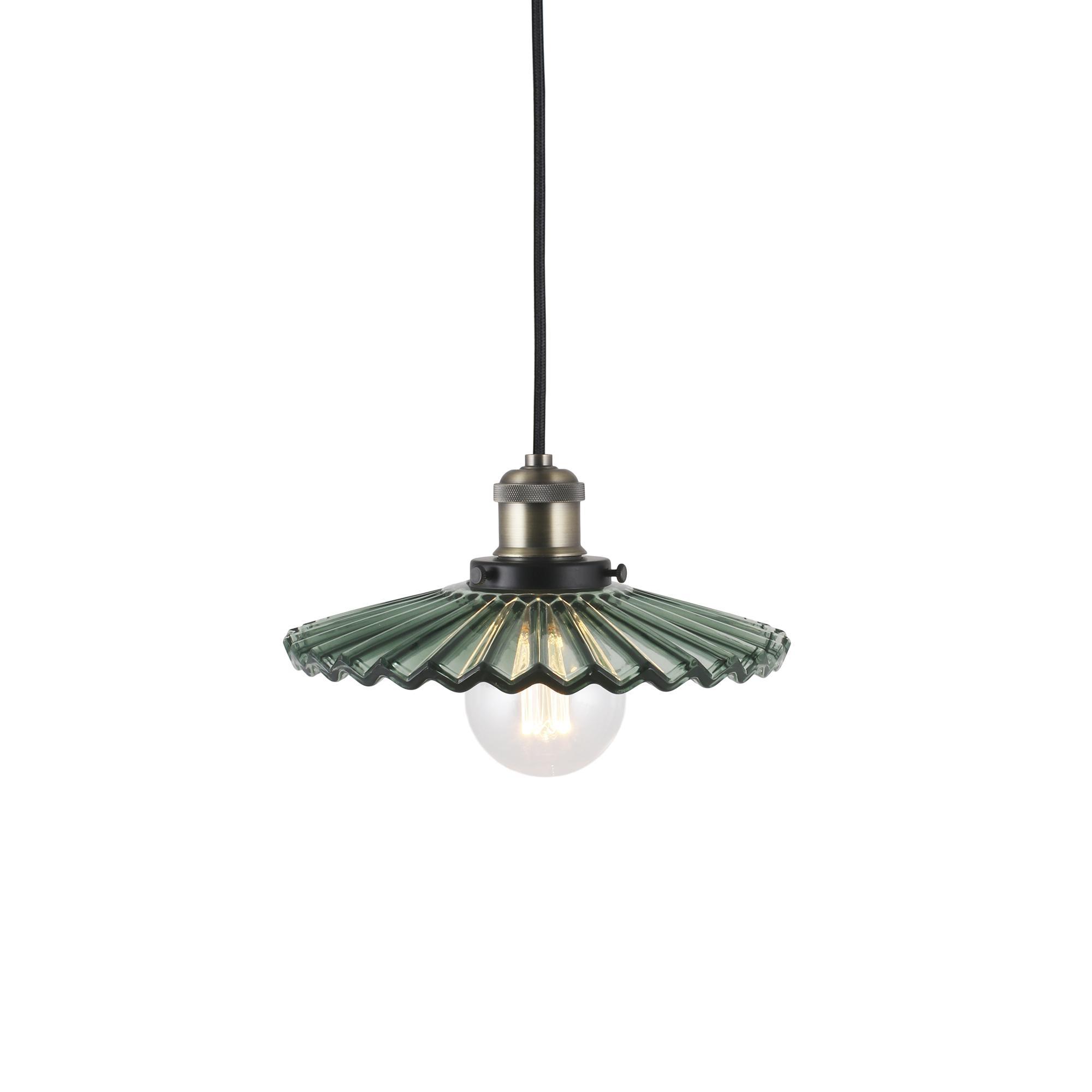 Globen Lighting Cobbler 25 Lampadario Verde