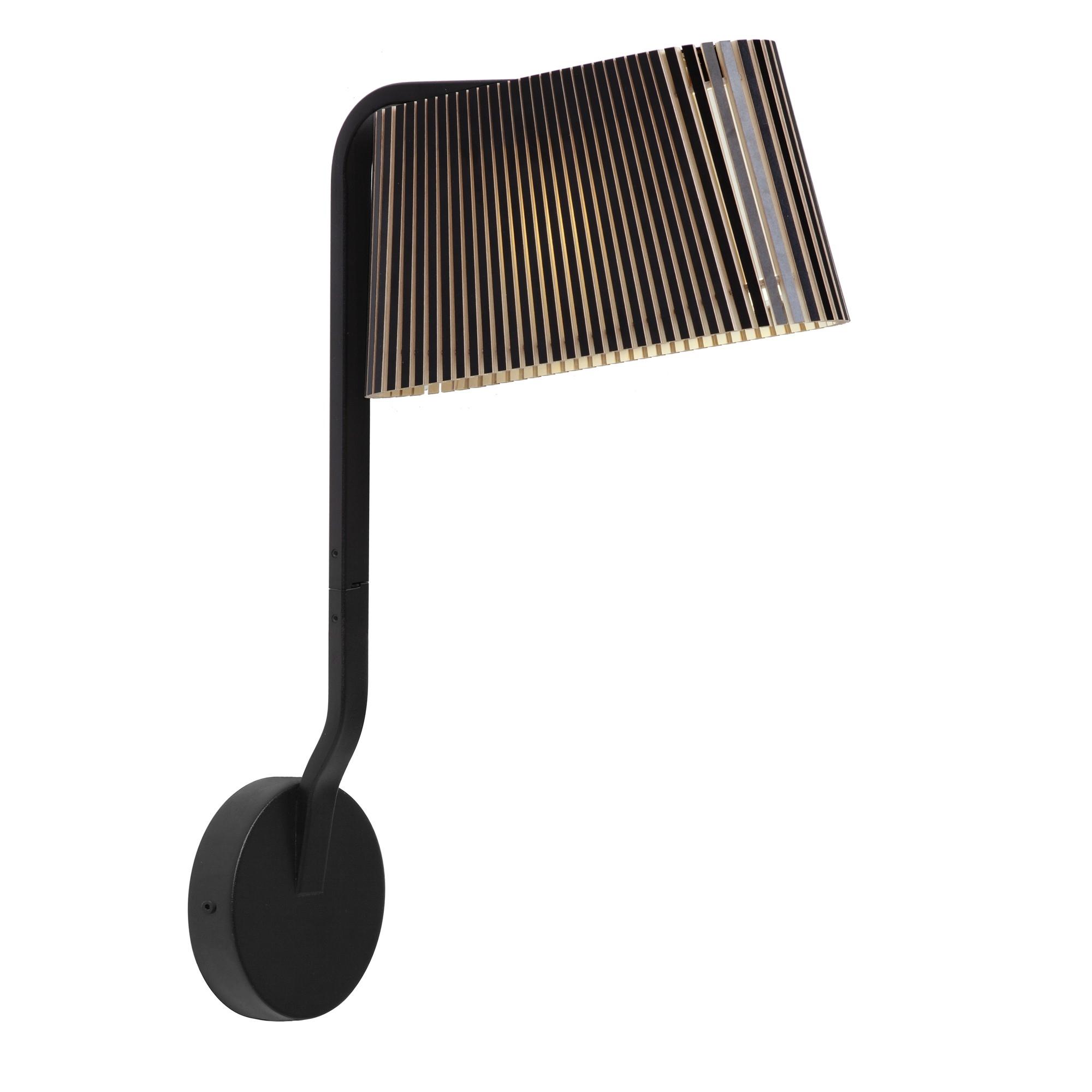 Secto Design Owalo 7030 Wall Lamp Black