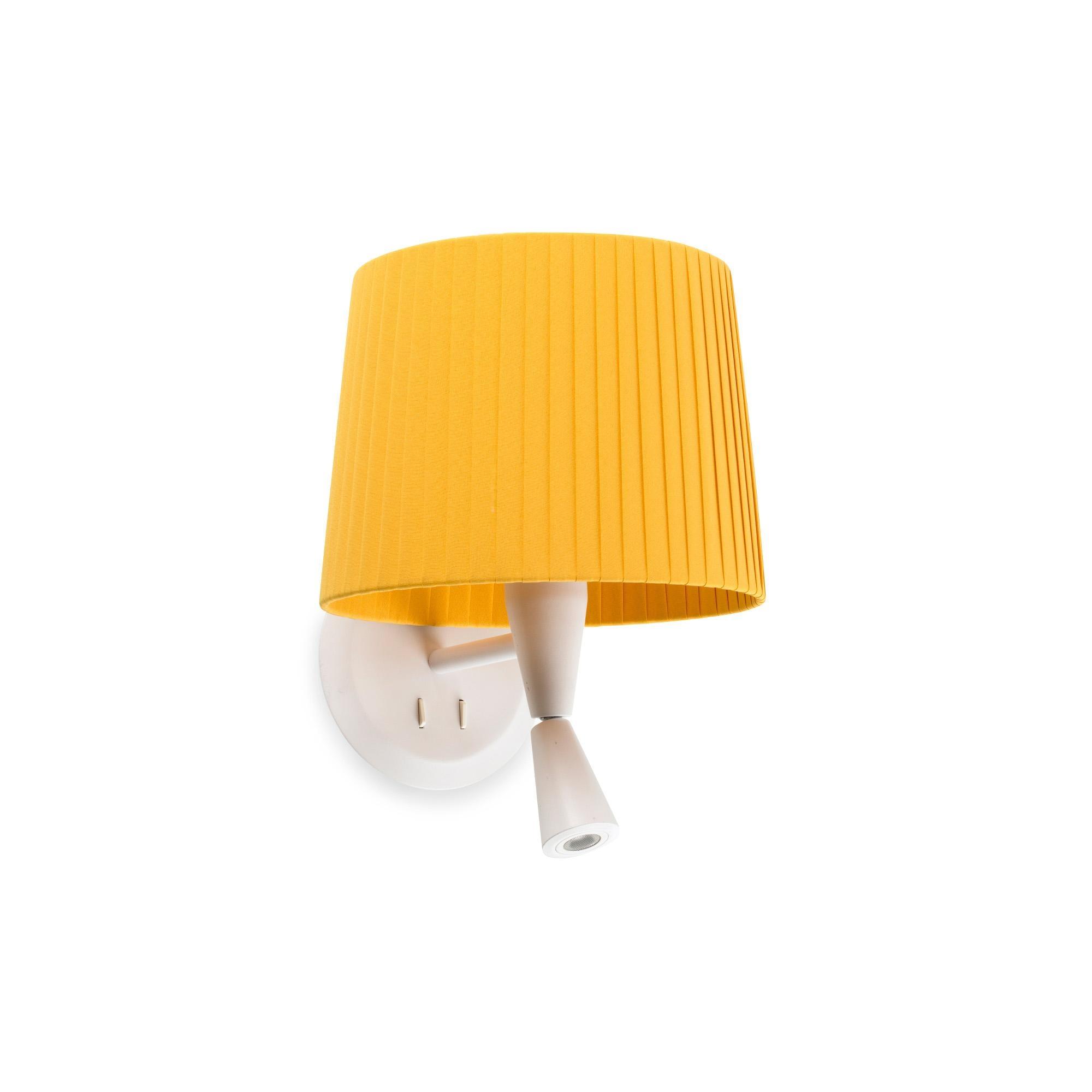 Faro SAMBA Wall Lamp Matt White/ Yellow