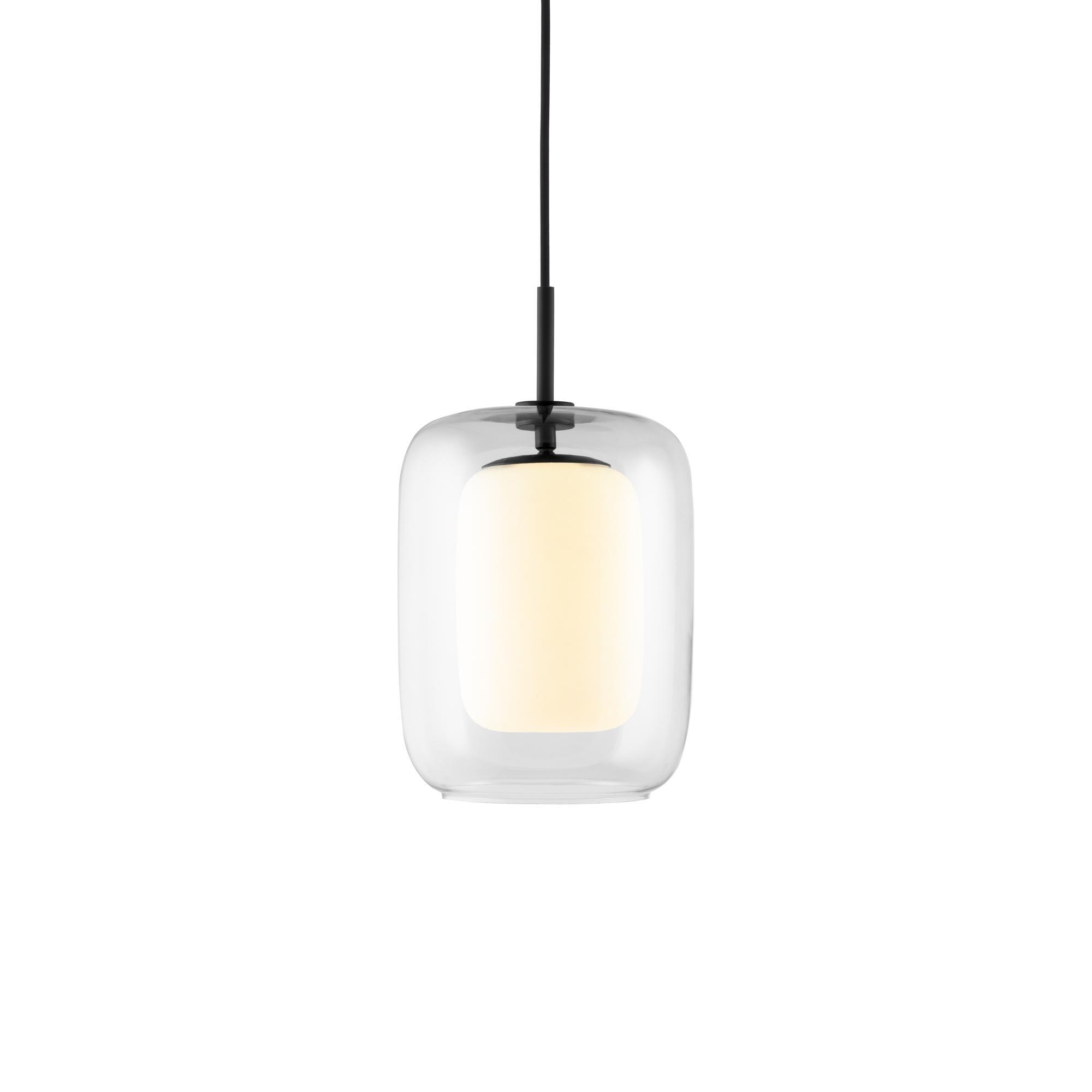 Globen Lighting Cuboza 20 Taklampa Transparent/ Vit
